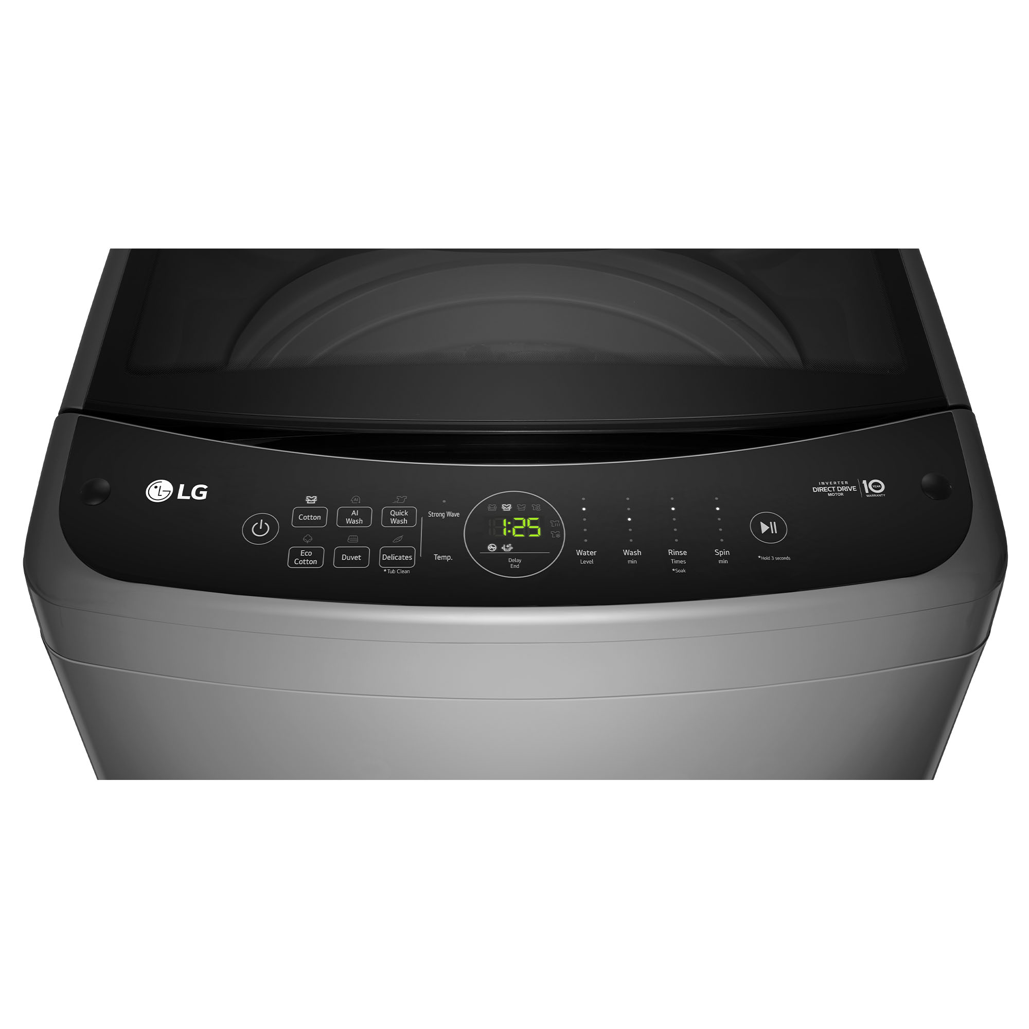 LG 9KG Direct Drive Top Load Washing Machine Grey WTL309G. Buy