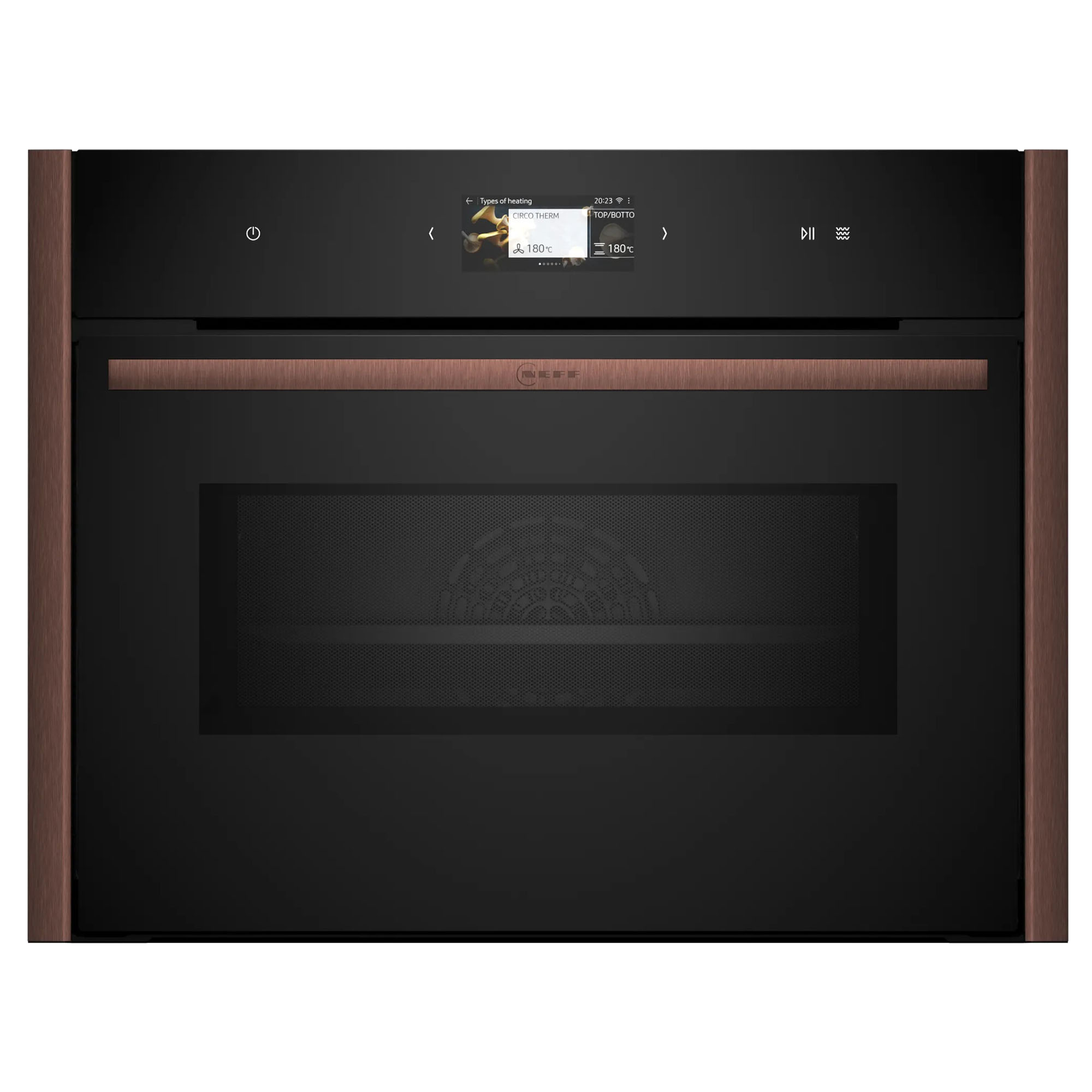 Neff Compact Oven with Microwave with Brushed Bronze Side Trims / Handle C29MS3AY0-BB