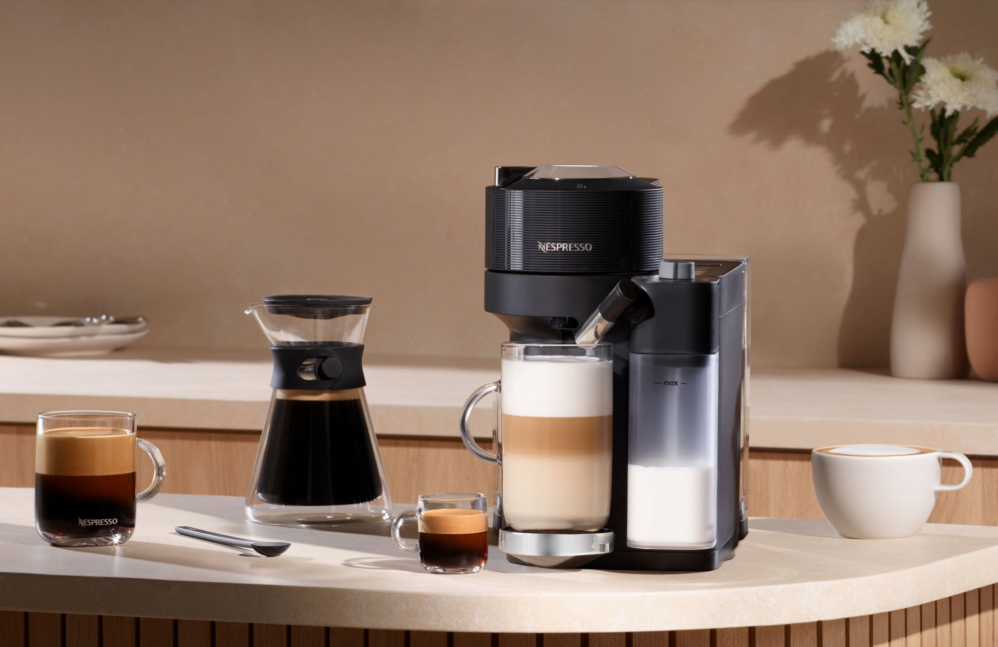 Delonghi Nespresso Vertuo Lattissima Black ENV300B Buy Online with