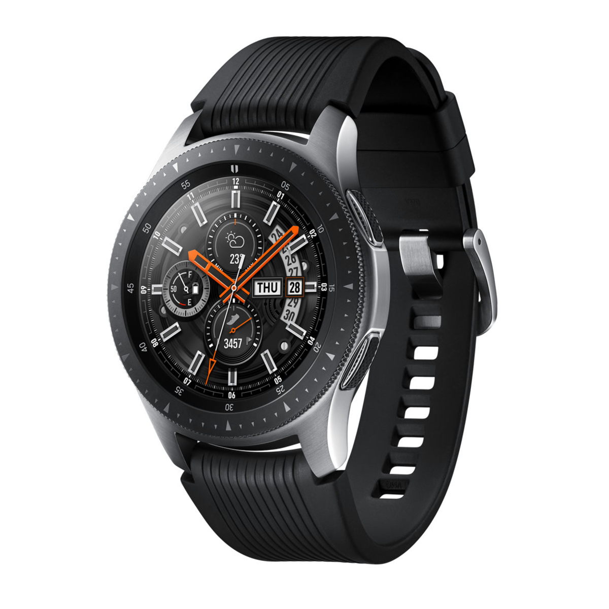 Samsung Galaxy Watch (46mm)BluetoothSilver SM-R800NZSAXSA - Buy Online with  Afterpay \u0026 ZipPay - Bing Lee
