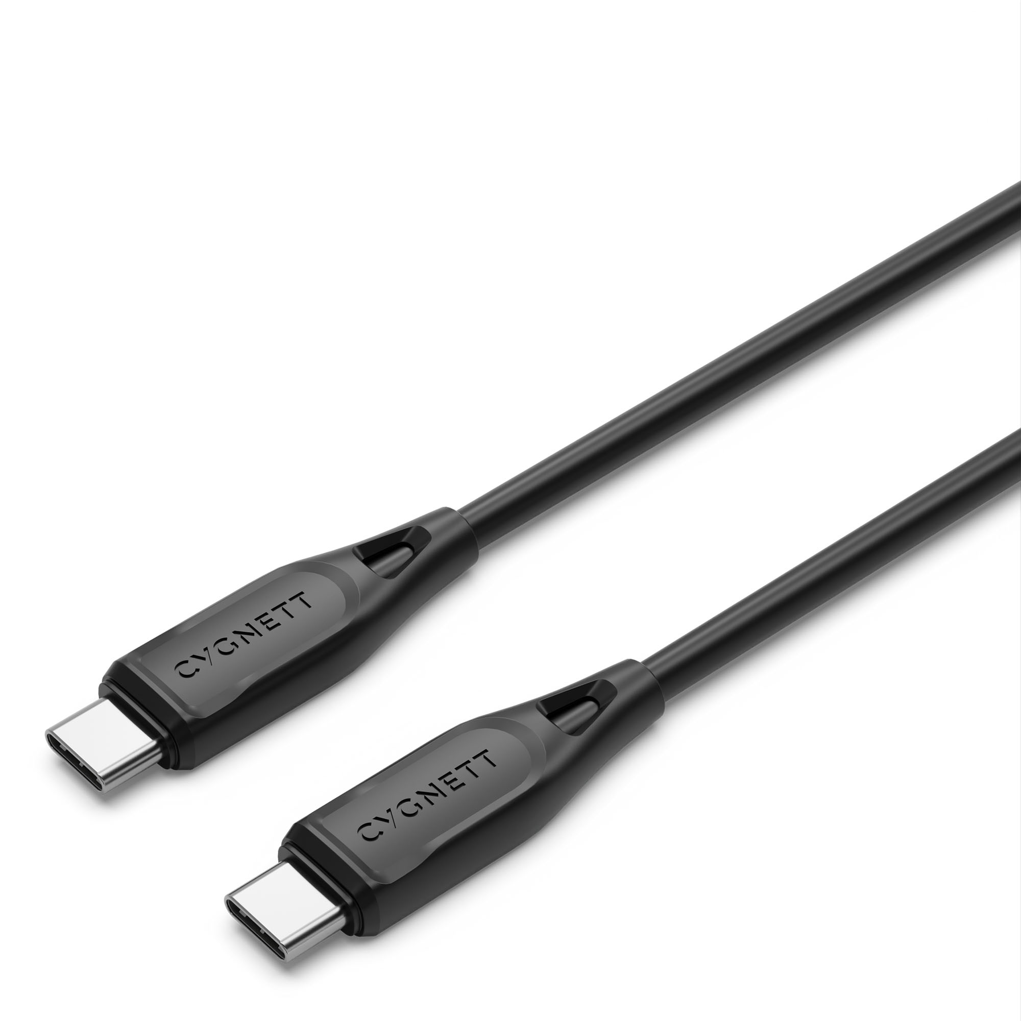 Cygnett Essentials USB-C To USB-C Cable 2m - Black CY4693PCTYC
