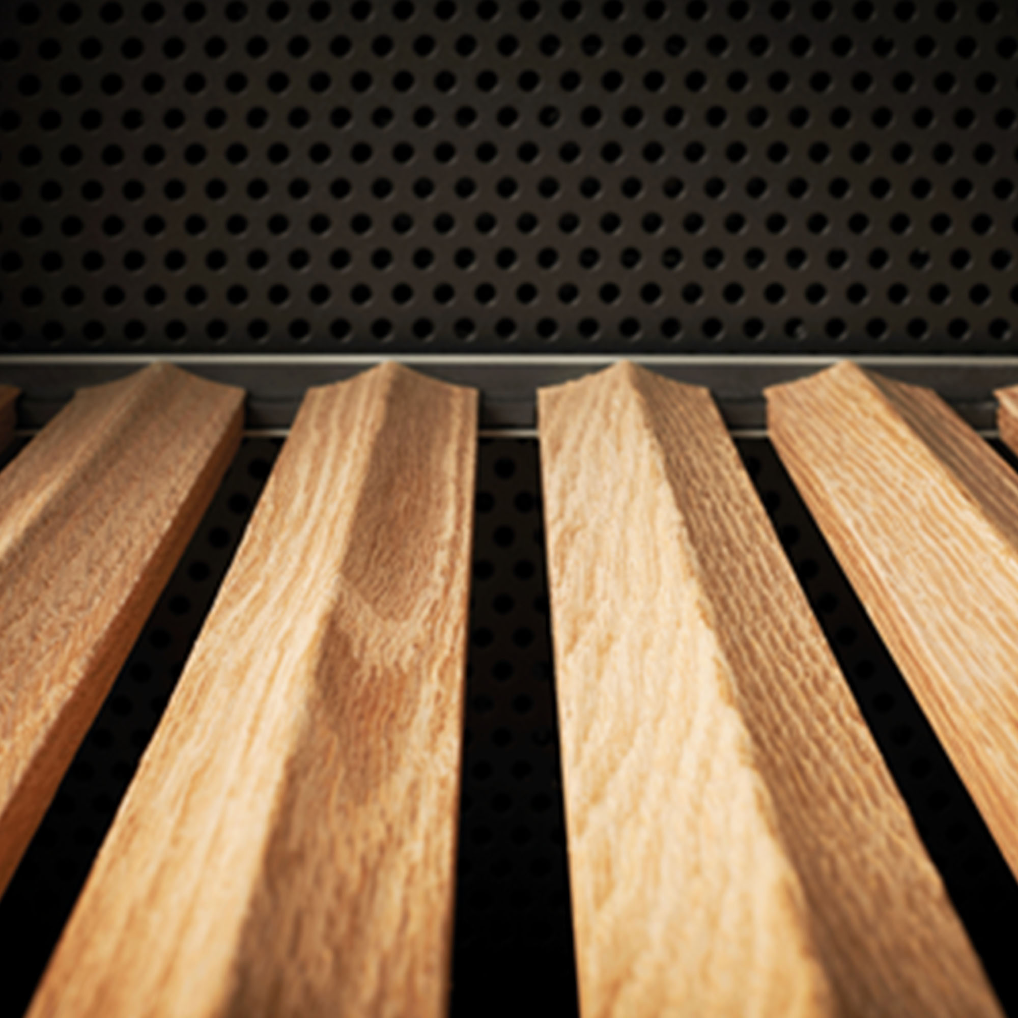 Vintec PREMIUM 126 Bottle Wine with Telescopic Shelves Right