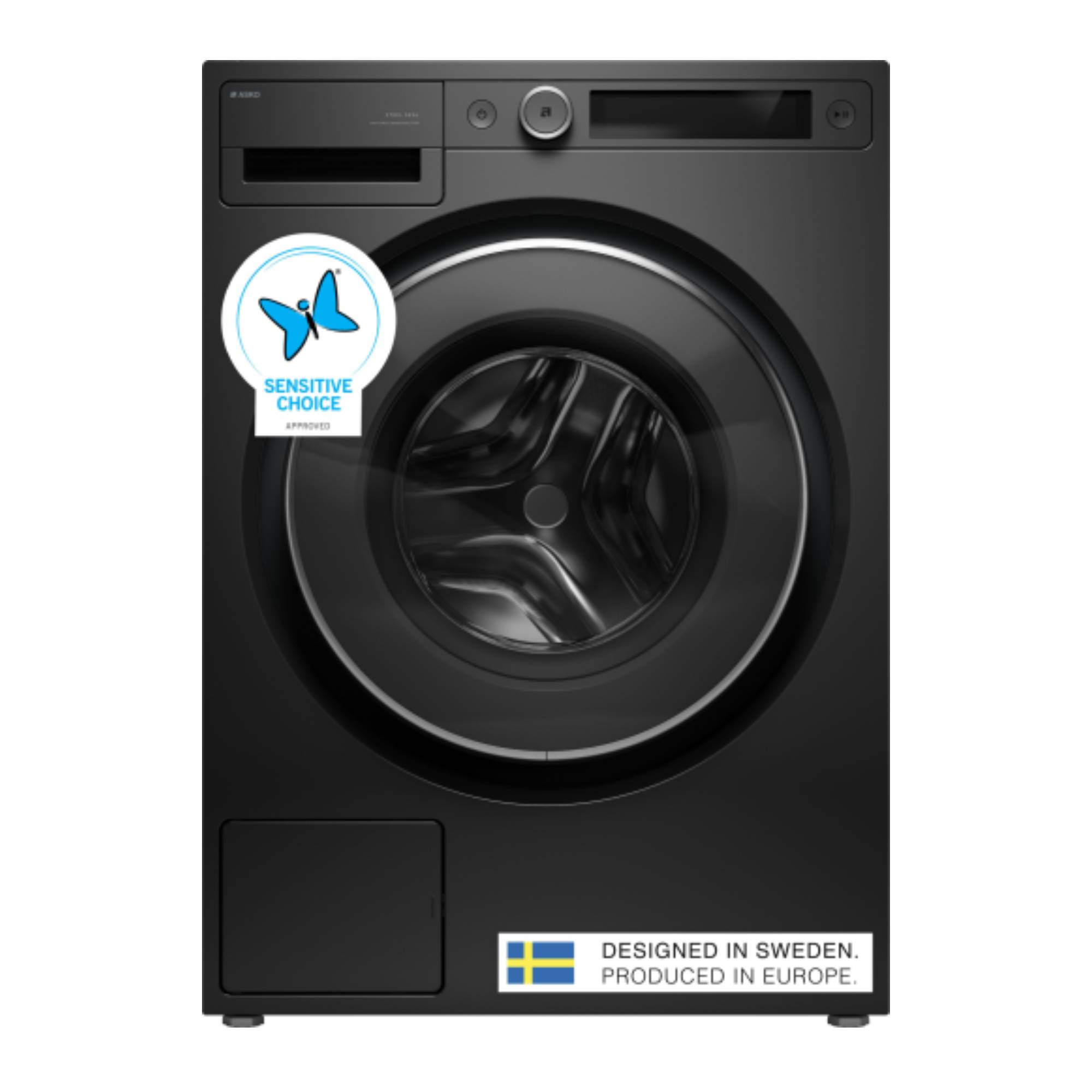 ASKO 9kg Style Steel Seal™ Front Load Washing Machine - Graphite Black W5096RLGAU