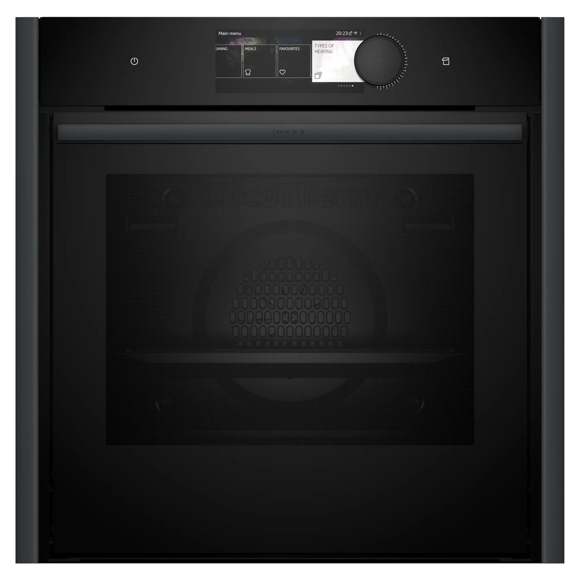 Neff 60cm Pyrolytic Slide & Hide Oven with Added Steam - Anthracite Grey B69VY7MY0A-AG