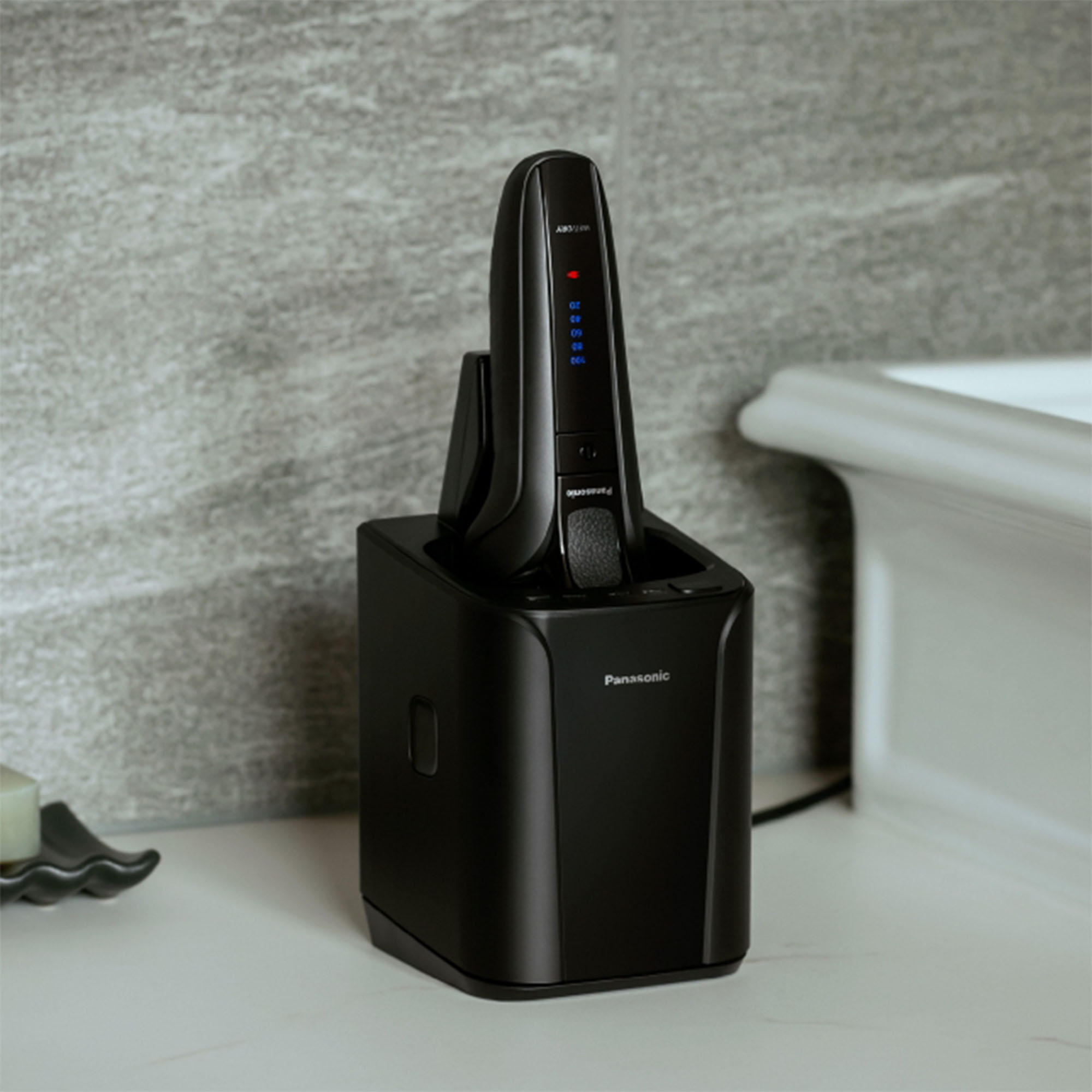 Panasonic 5-Blade Wet & Dry Electric Shaver with Cleaning Station
