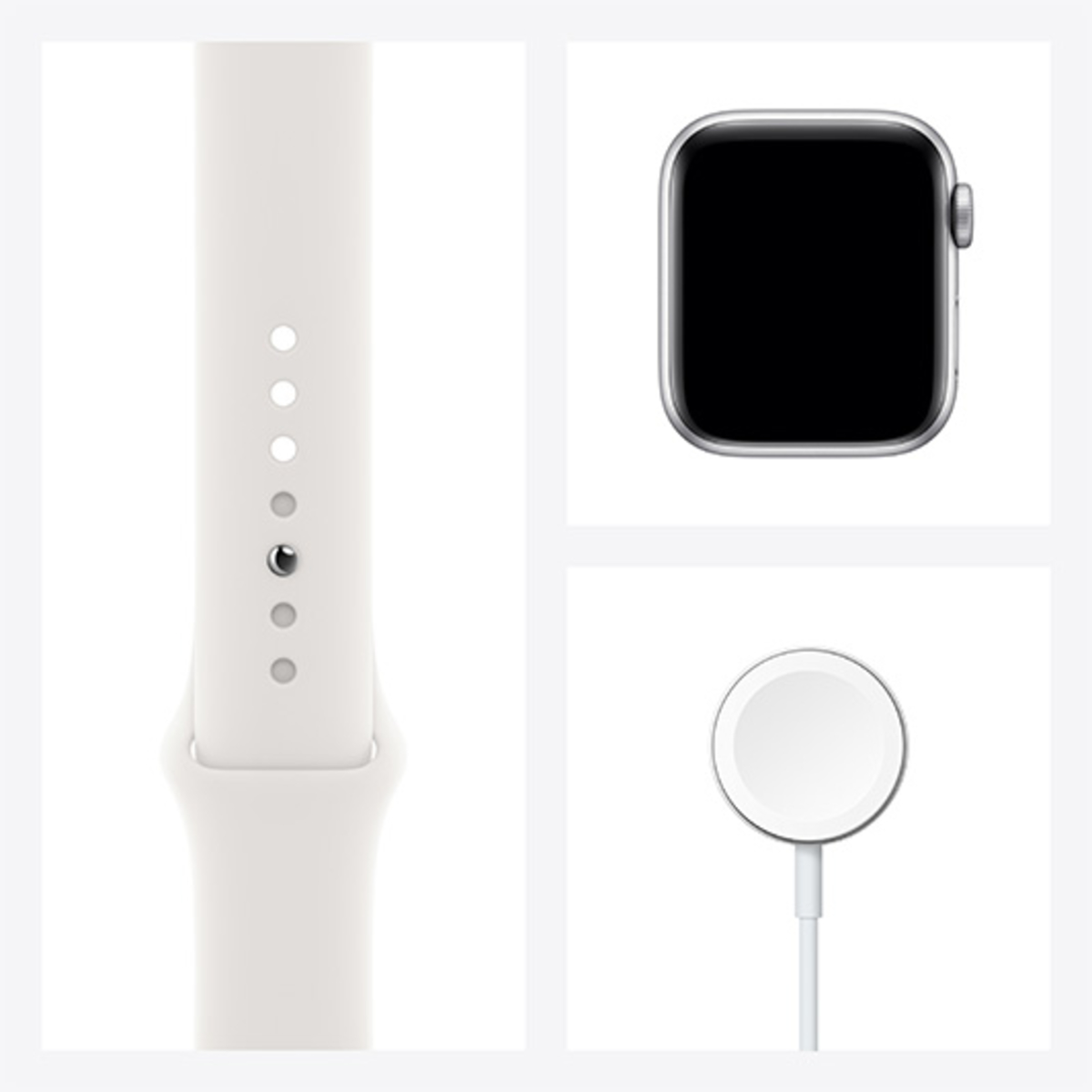 Apple Watch Series 6 (GPS) 44MMSilver Aluminium Case With White Sport Band  M00D3X/A - Buy Online with Afterpay \u0026 ZipPay - Bing Lee