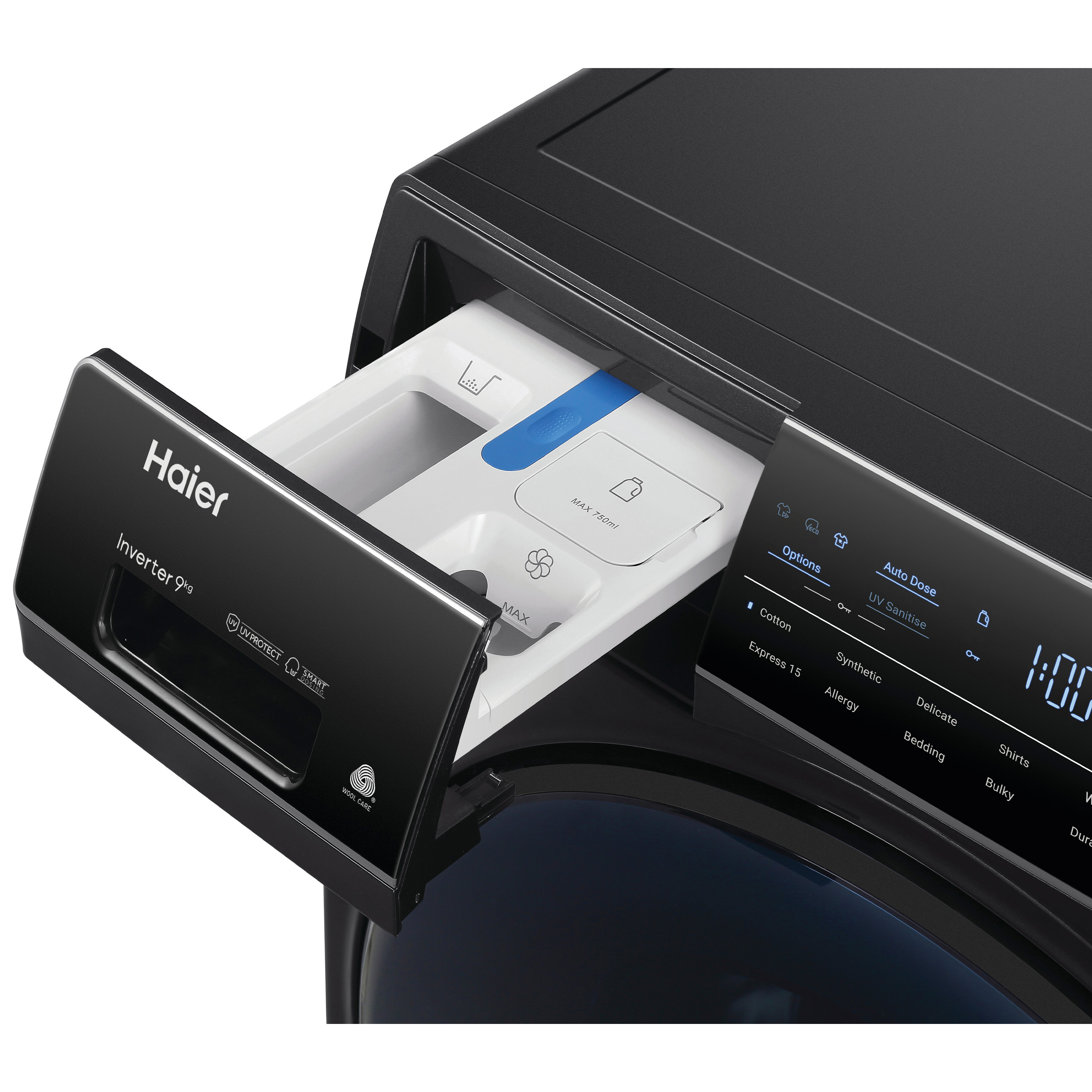 Haier Front Loader Washing Machine 9kg UV Protect HWF90ANB1 Buy