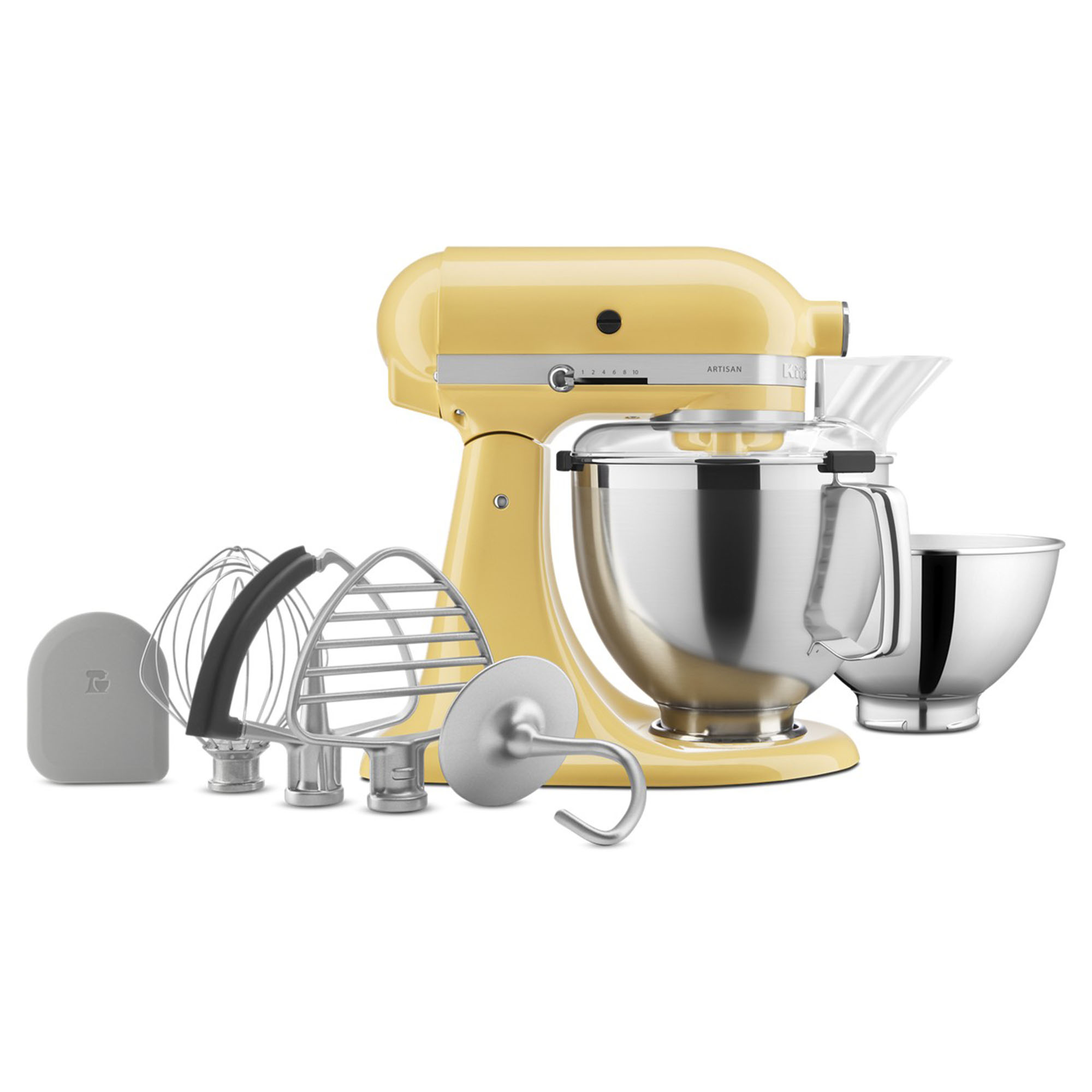 Kitchenaid KSM195 4.8L Artisan Stand Mixer Yellow 5KSM195PSAMY. Buy Online with Afterpay