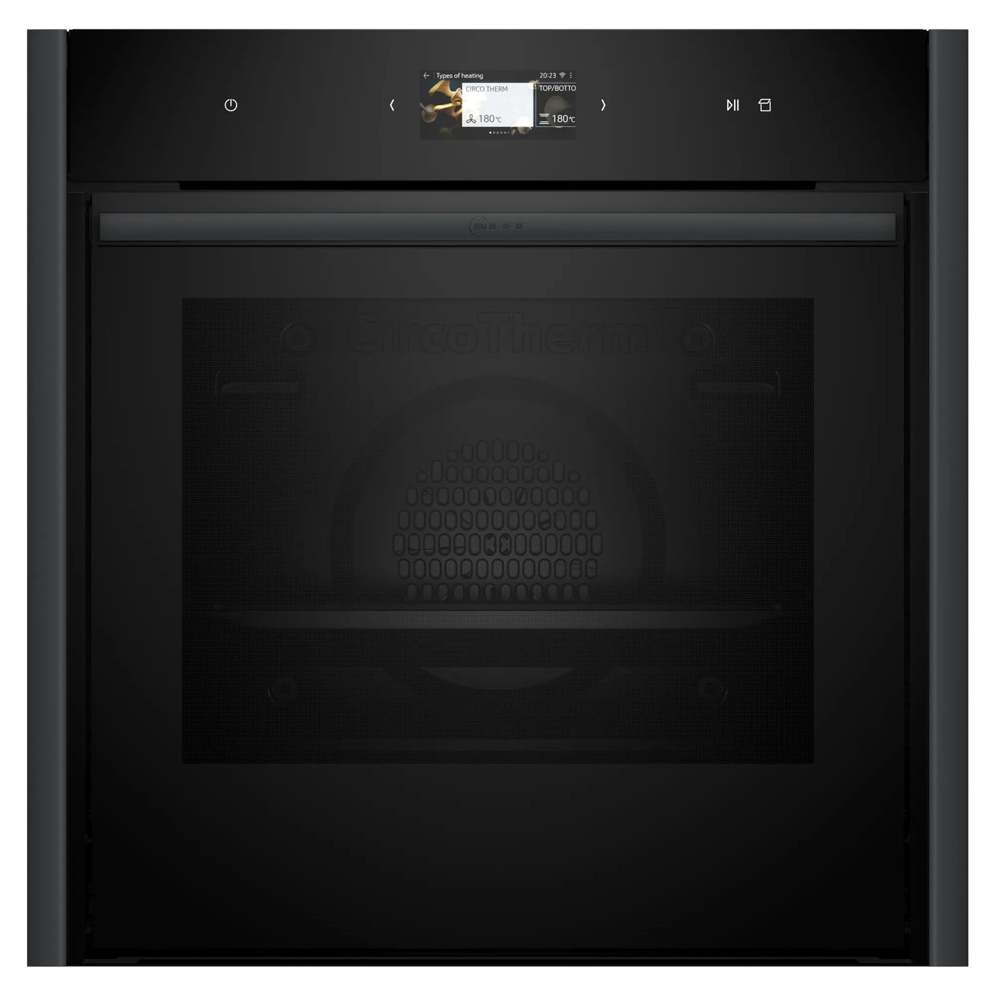 Neff Slide & Hide® Oven with FullSteam with Anthracite Grey Side Trims / Handle B69FS5CY0A-AG