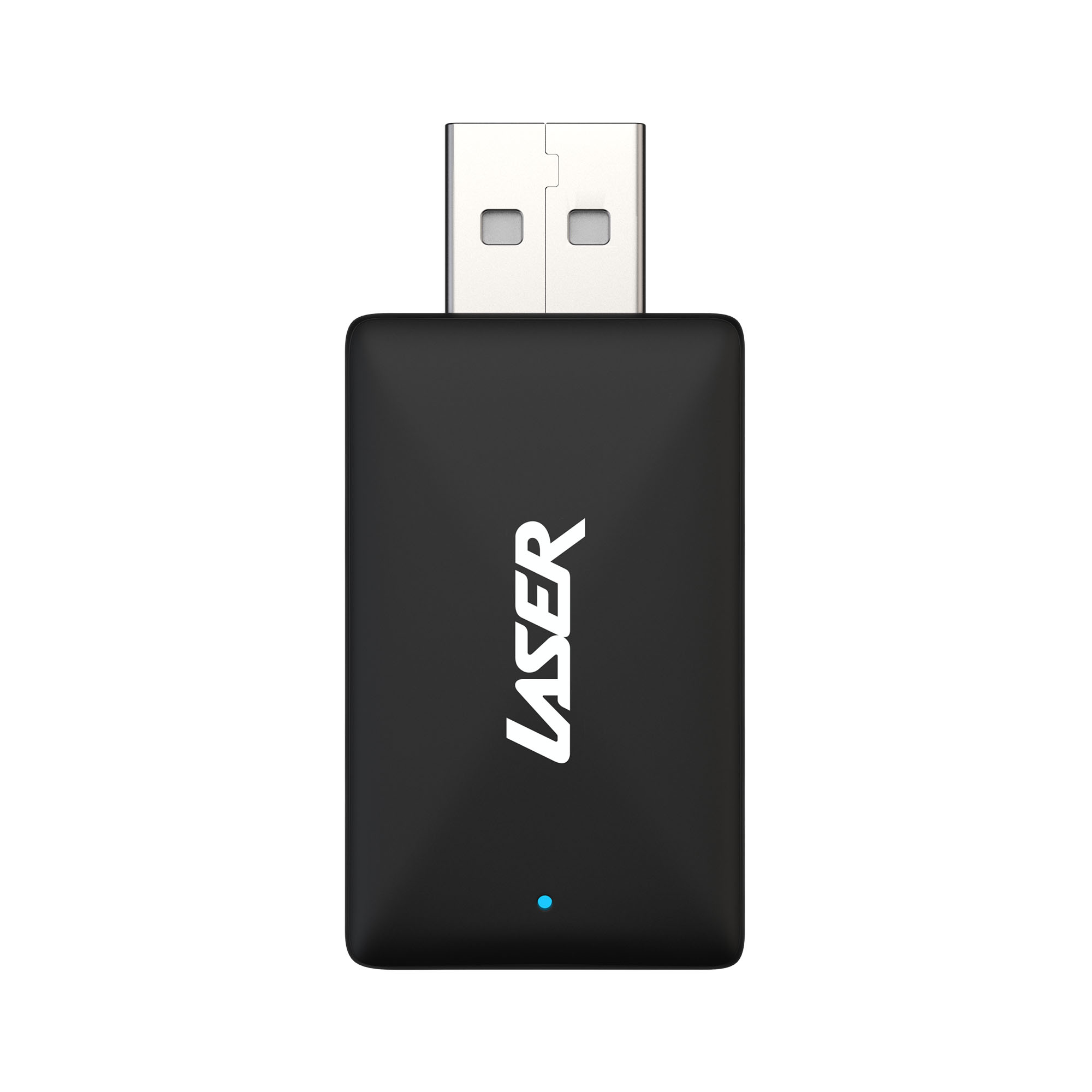Laser Wireless Dongle for Car Play & Android Auto with a USB-C adapter cable