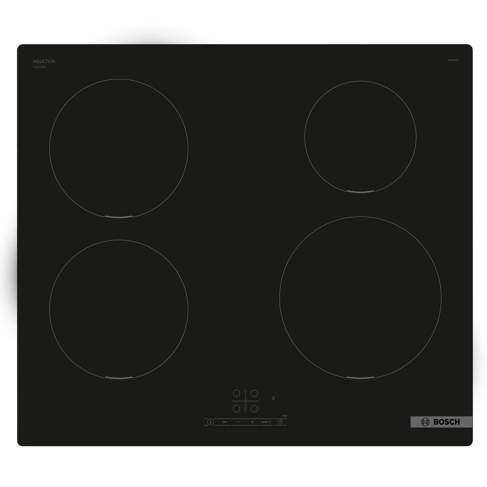 Bosch Series 4 Induction Cooktop 60 cm Black PUE611BB5H