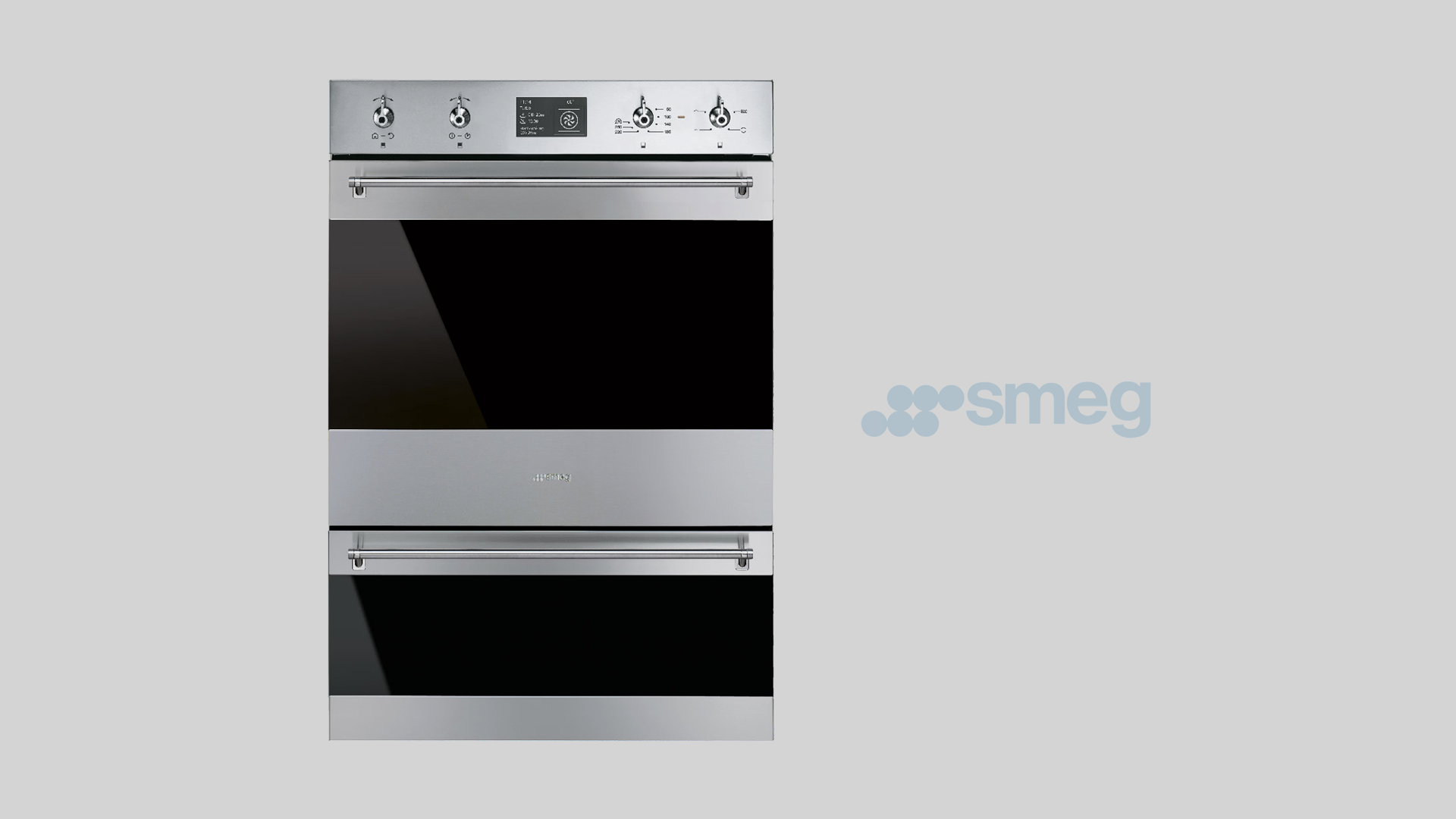 Smeg 60cm Thermoseal Pyrolytic Double Oven DOSPA6395X Buy Online with
