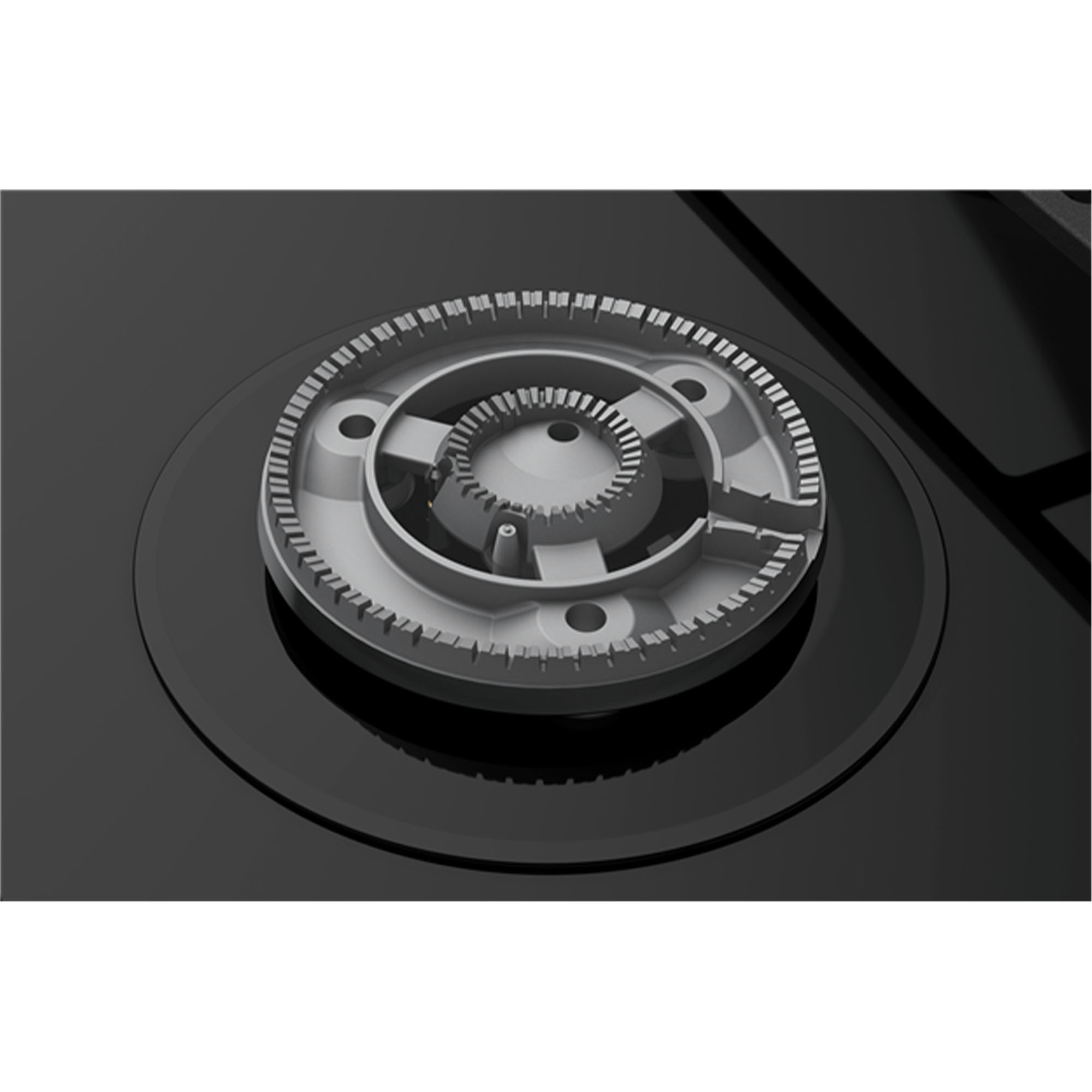 Westinghouse 90cm 5 Burner Black Ceramic Glass Gas Cooktop WHG959BD