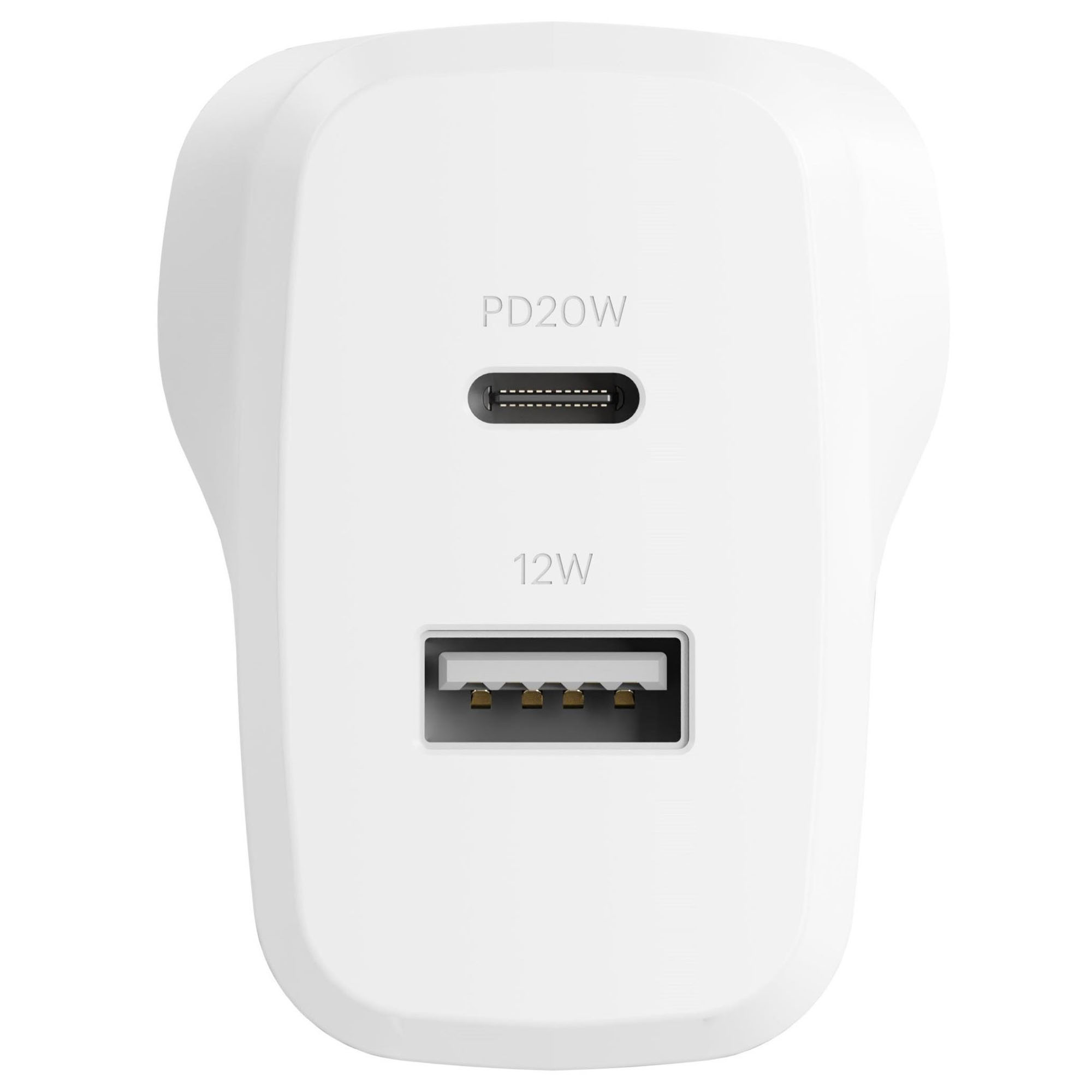 Cygnett Powerplus PD Dual Port Wall Charger 32W - White CY4772PDWCH