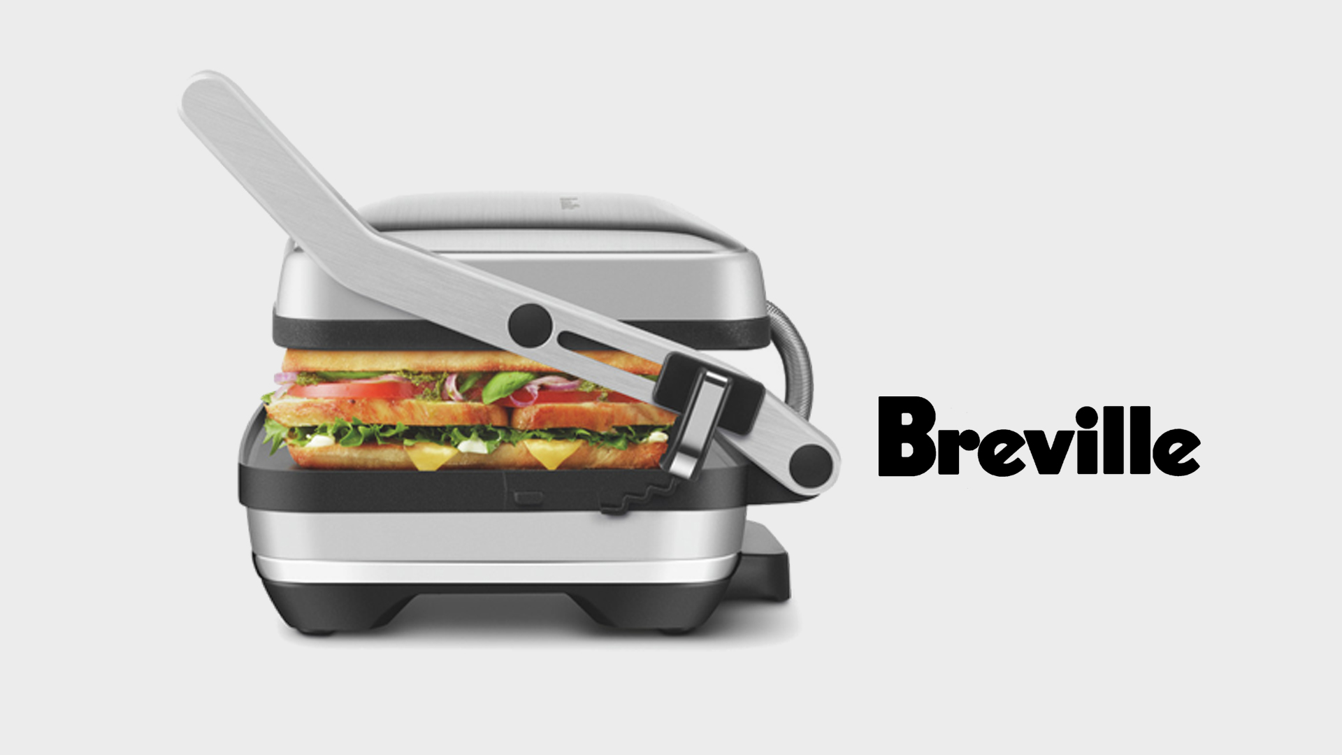 Breville the Toast & Melt 2 Slice Sandwich Press LSG525BSS Buy Online