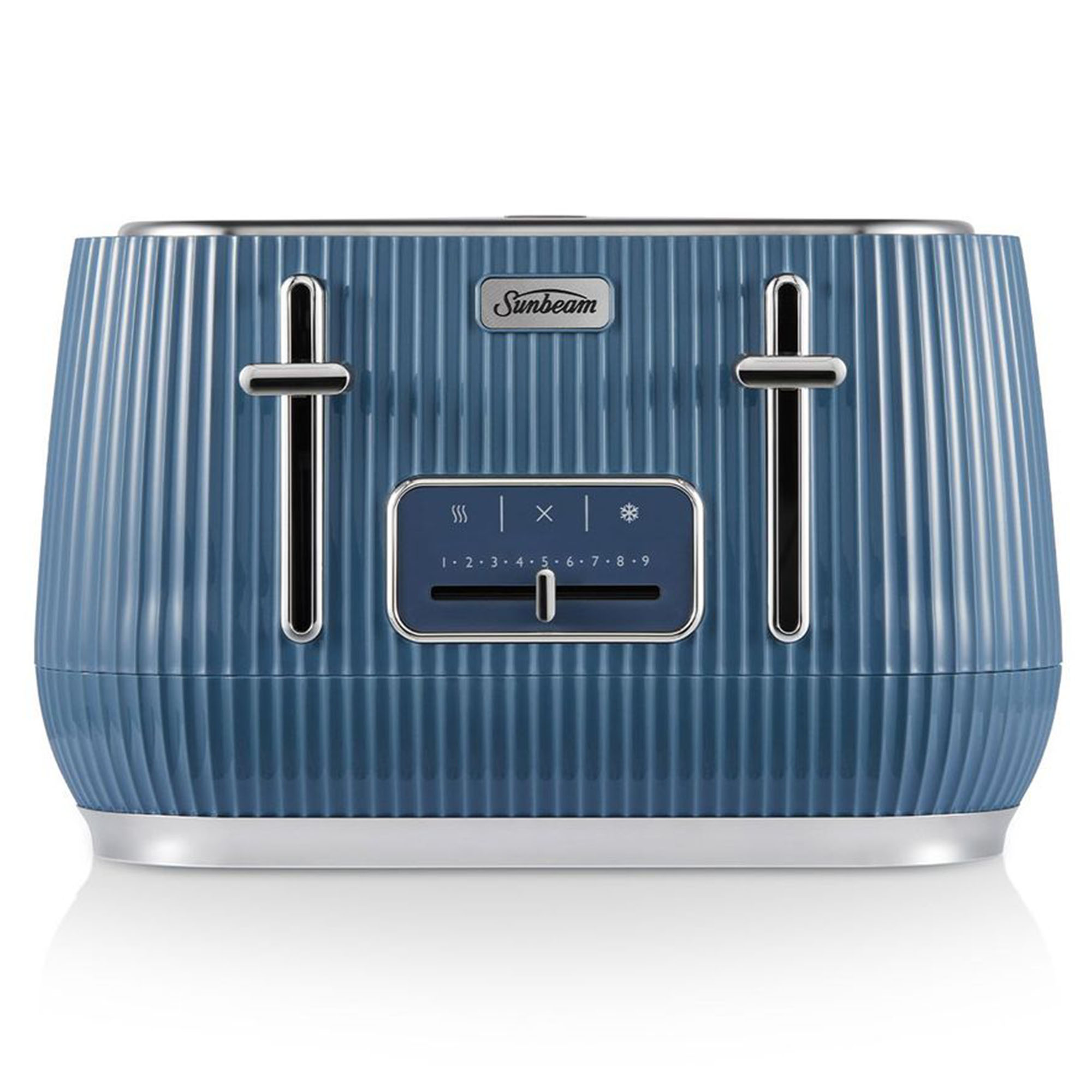Sunbeam Radiance Breakfast 4-Slice Toaster, Blue TAP3504BL