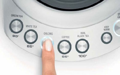 Breville the smart kettle clear top