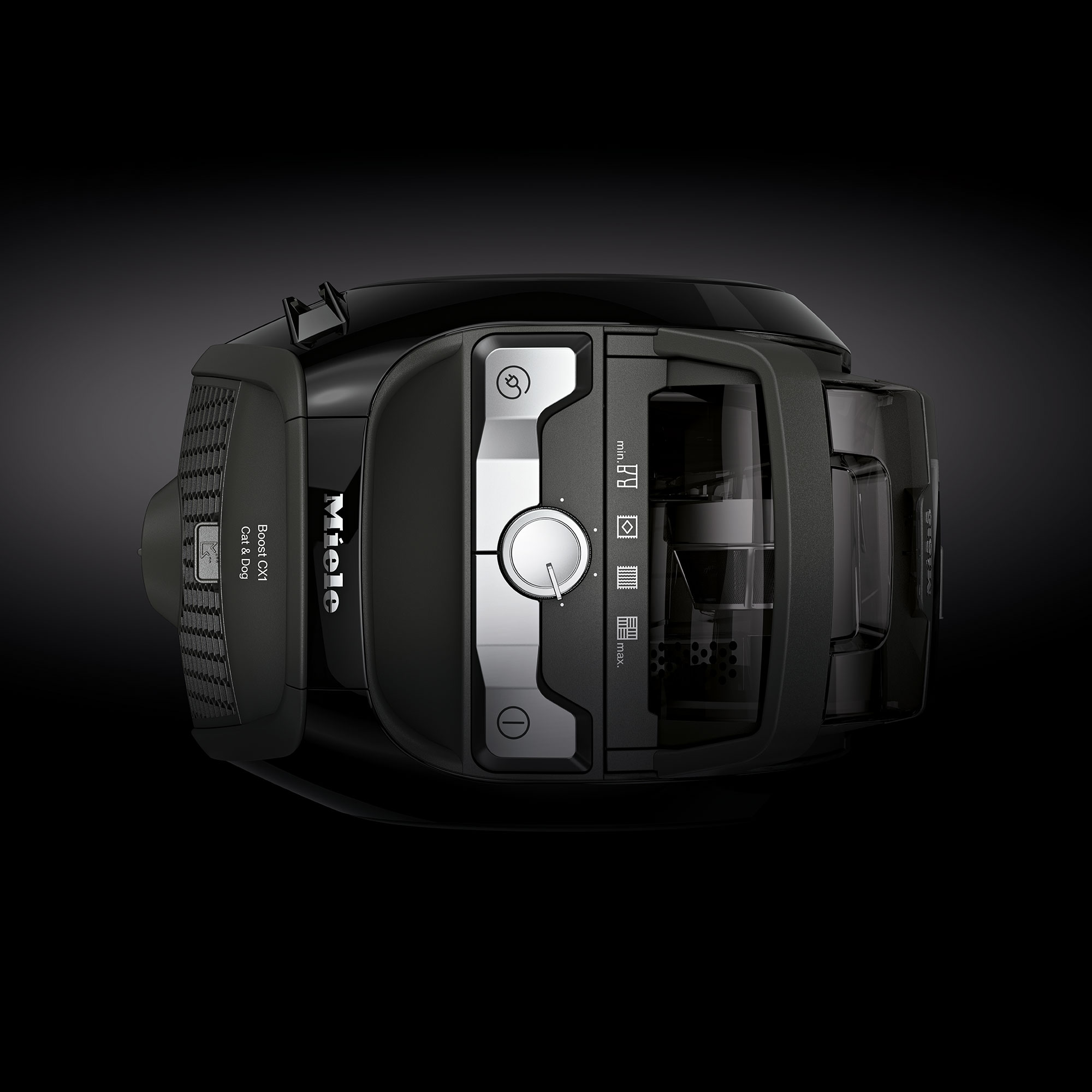 Miele Boost CX1 Cat & Dog Bagless Canister Vacuum Cleaner Obsidian