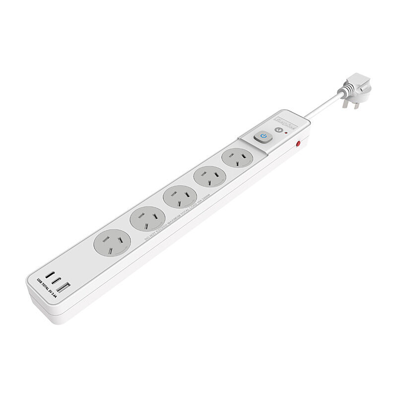 Energizer 5-Port Surge Protection Powerboard with USB ENHTPBAU0503B2