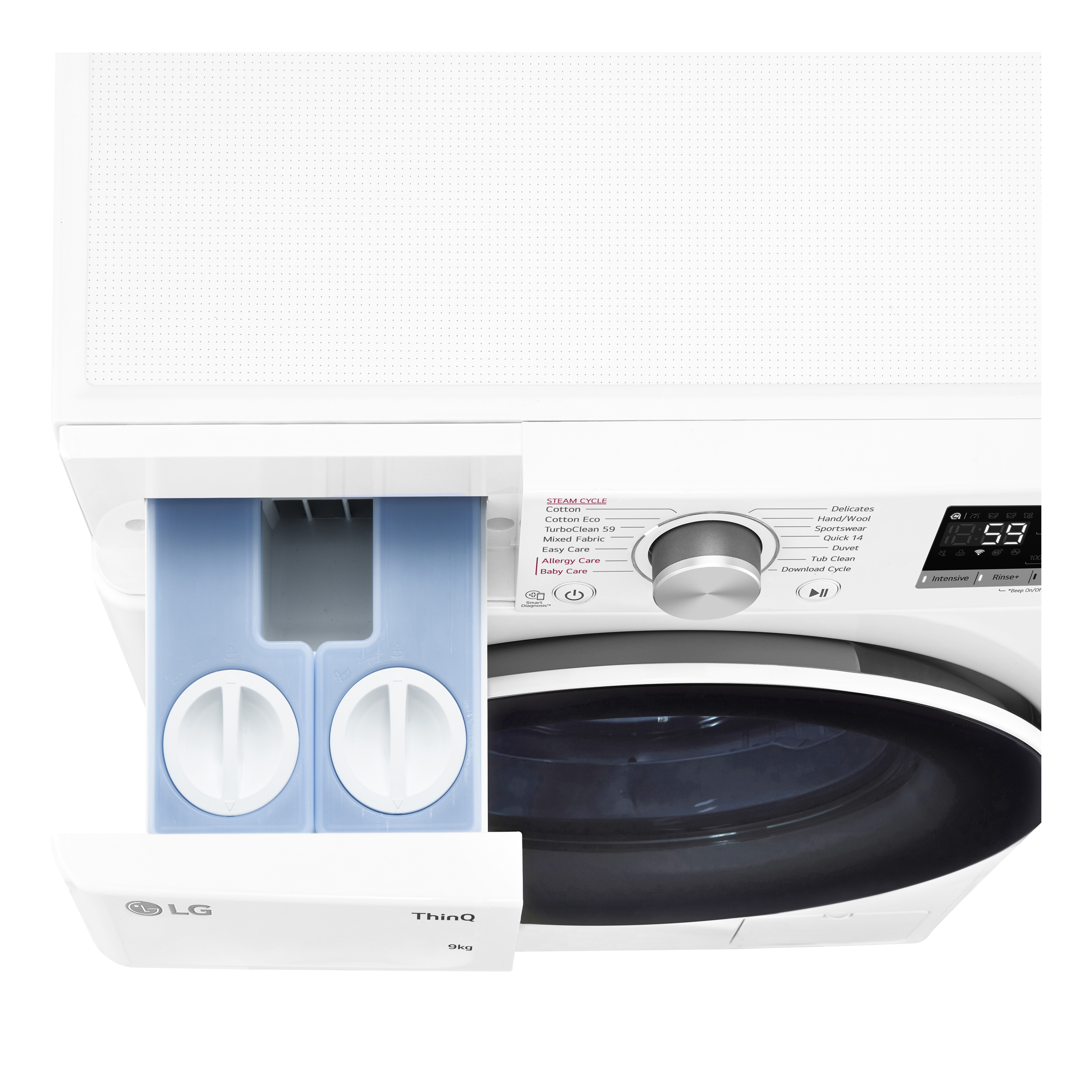LG 9kg Series 6 Front Load Washing Machine with ezDispense® WV61409W