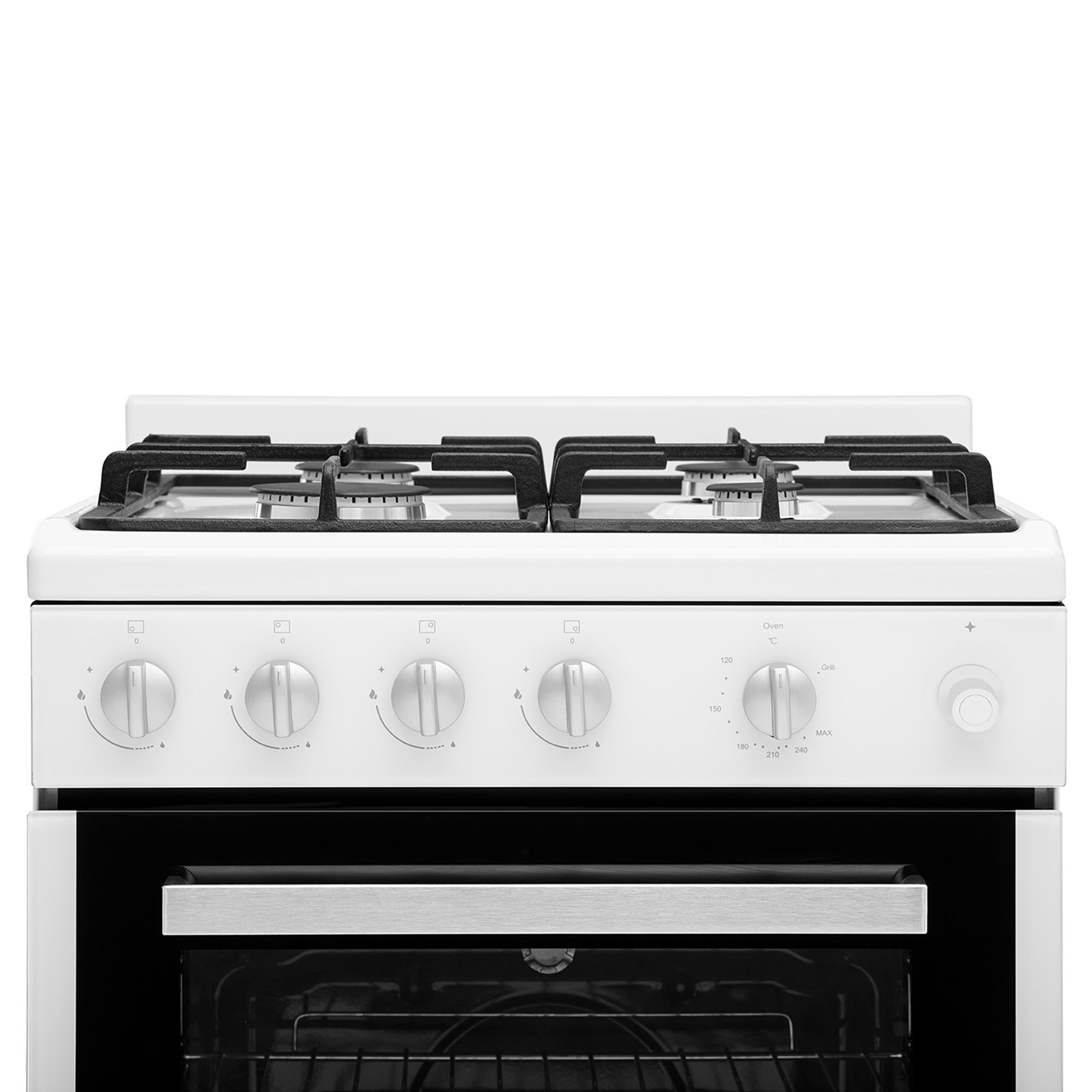 Euromaid 54cm Gas Freestanding Cooker EFS54FCSGW. Buy Online with