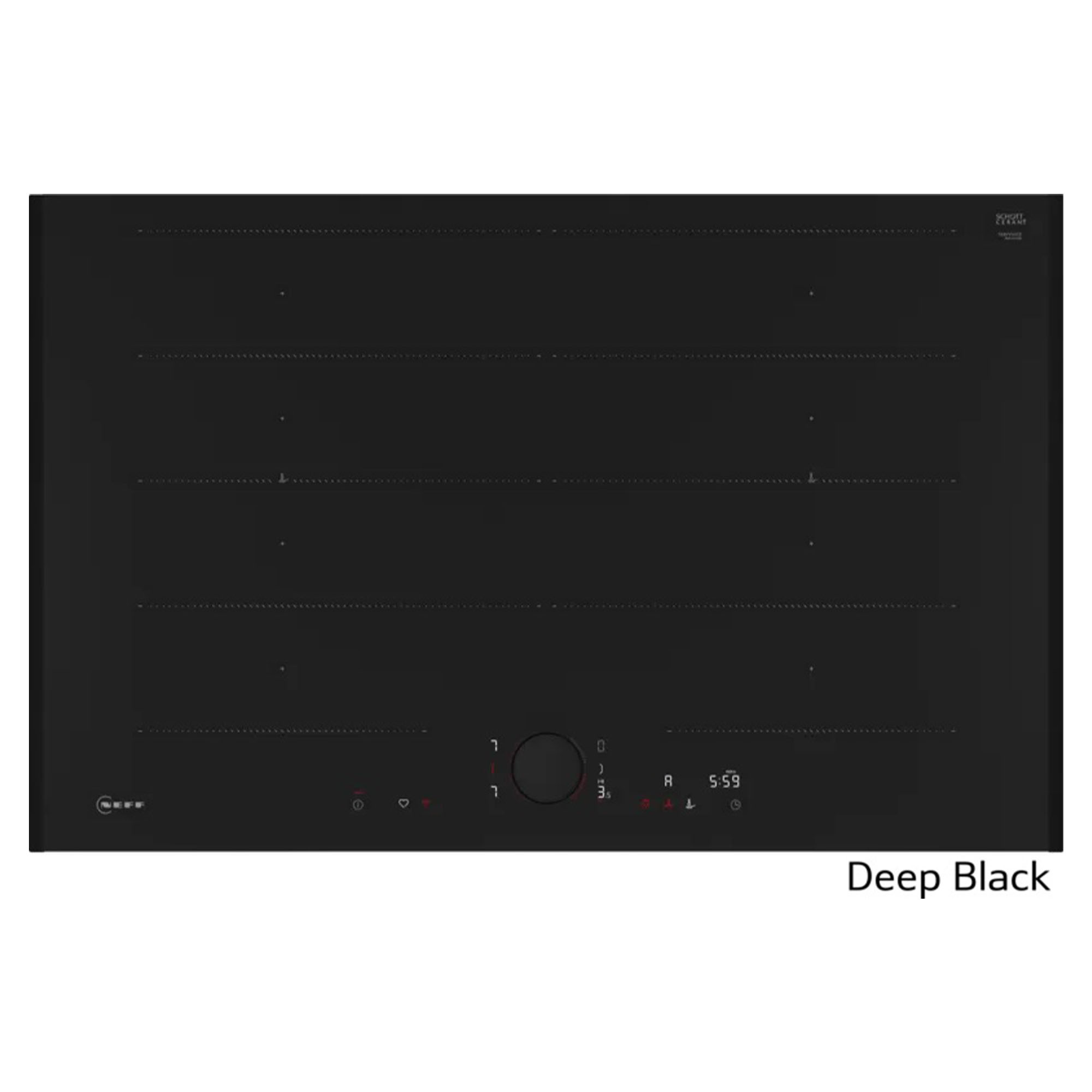 Neff Flex Induction Cooktop 80cm Flex Design Brushed Bronze T68YYY4C0H-BB