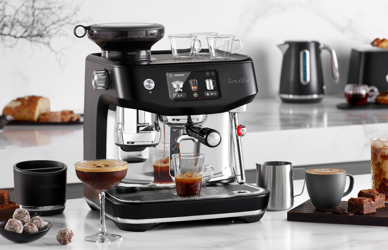 Breville the Oracle® Jet Automatic Coffee Machine Black Truffle