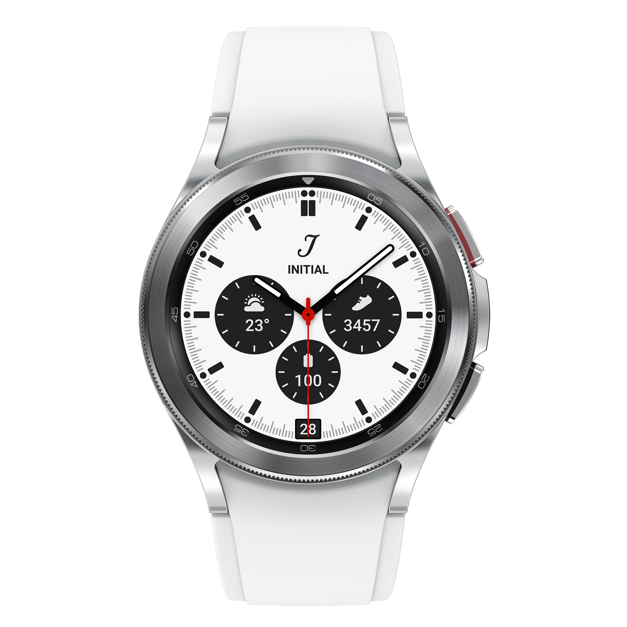 Samsung Galaxy Watch4 Classic LTE (42mm) - Silver SM-R885FZSAXSA - Buy  Online with Afterpay \u0026 ZipPay - Bing Lee