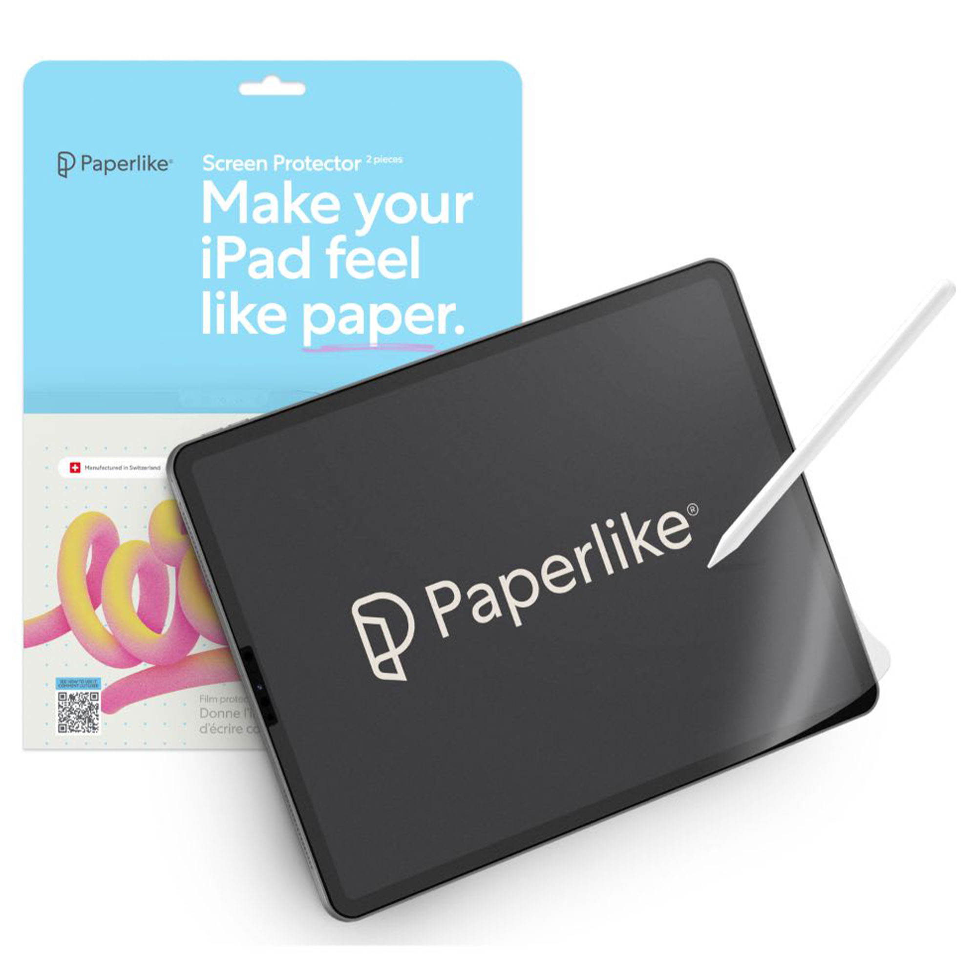 Paperlike Screen Protector (v2.1) for iPad Air 13" (M2, 2024) (x2 Pack) PL2A-12-24