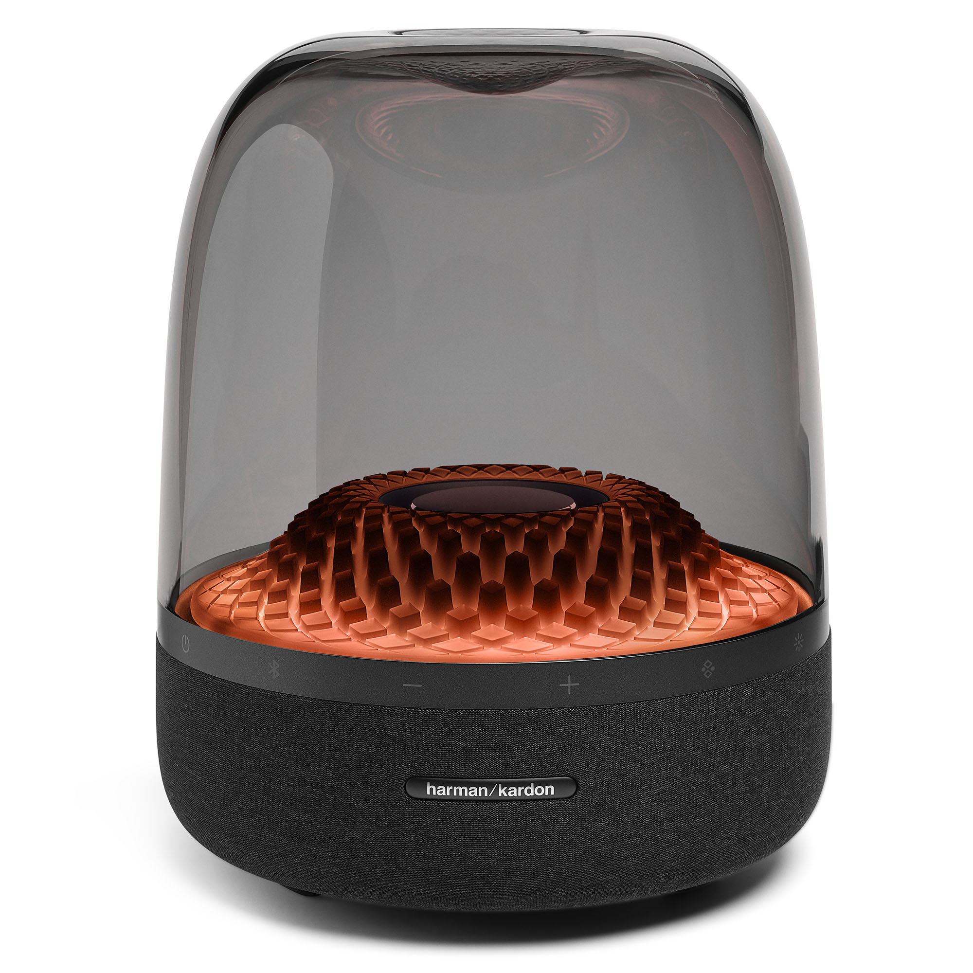 Harman Kardon Aura Studio 4 Wireless Bluetooth Speaker Black HKAURAS4BLKAS  - Bing Lee - Bing Lee