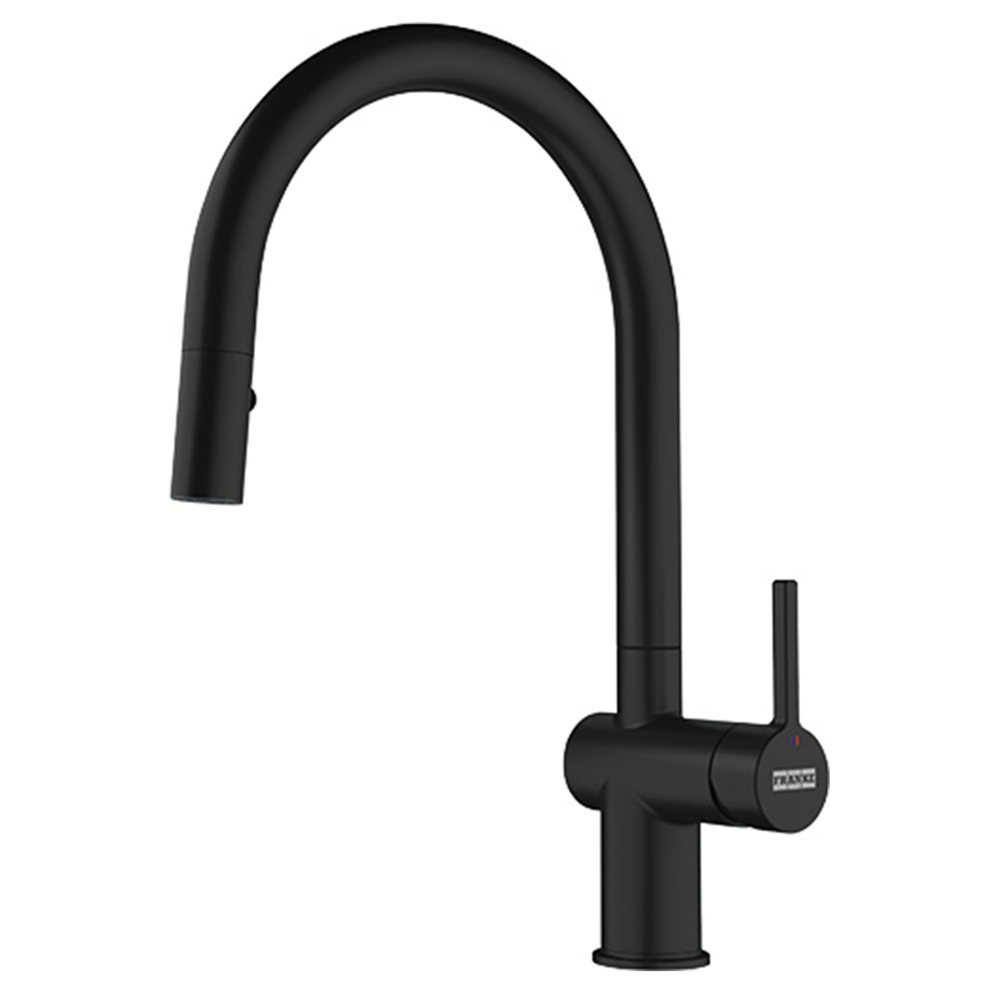 Franke Urban Onyx Double Bowl Inset Sink & Active Pullout matte black