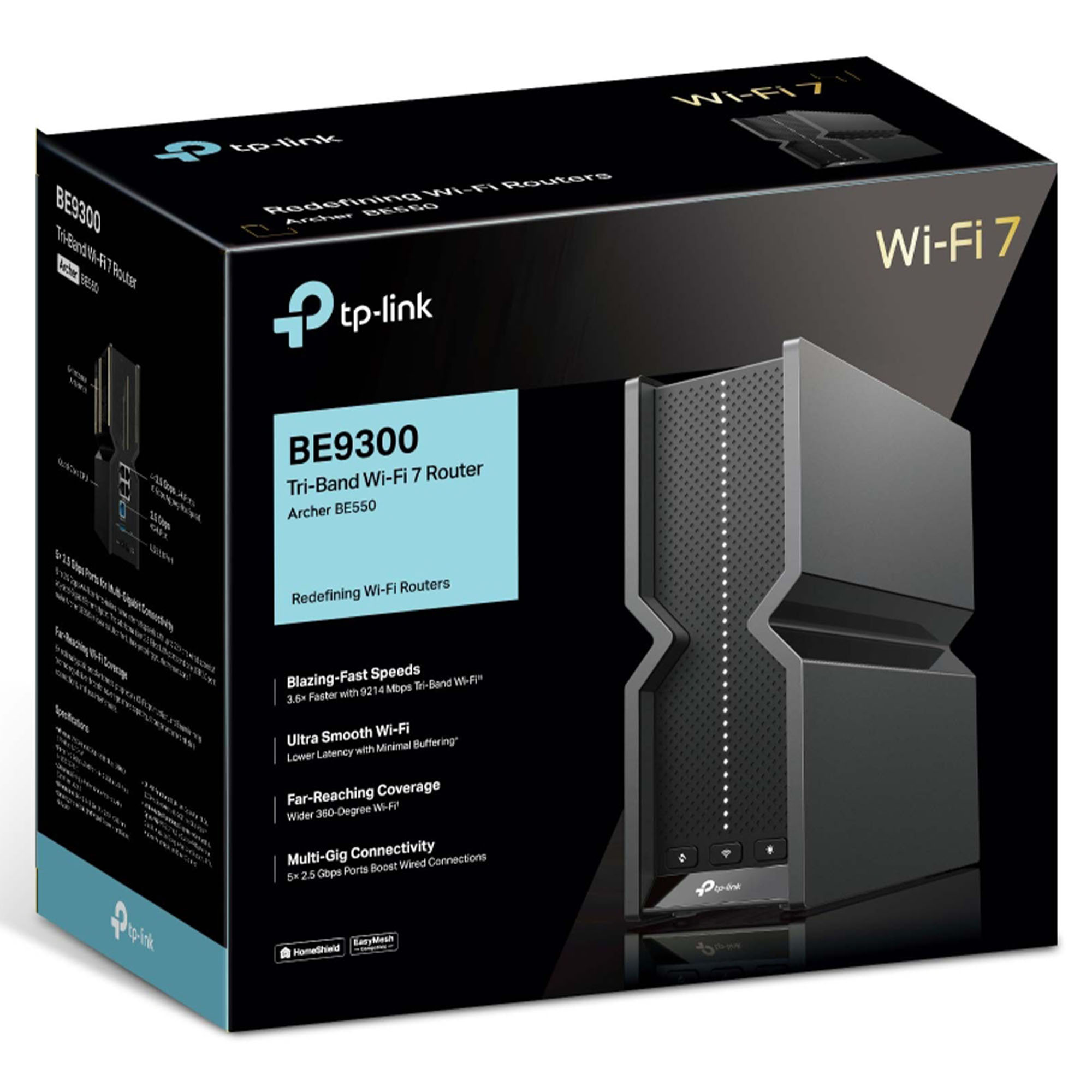 TP-Link BE9300 Tri-Band Wi-Fi 7 Router. ARCHER-BE550 - Bing Lee