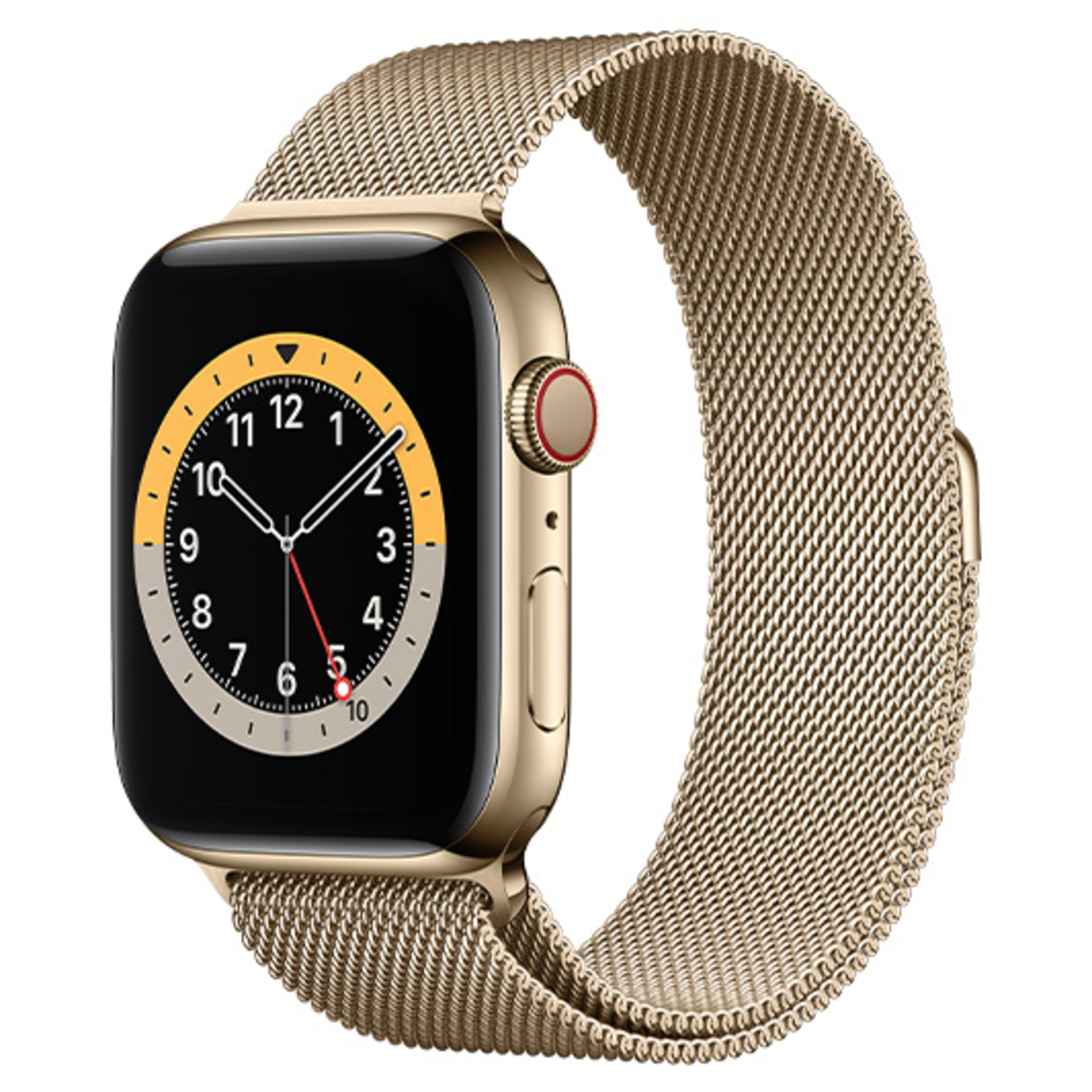 Apple Watch Series 6 (GPS + Cellular) 44MMGold Stainless Steel Case With  Gold Milanese Loop M09G3X/A - Buy Online with Afterpay \u0026 ZipPay - Bing Lee