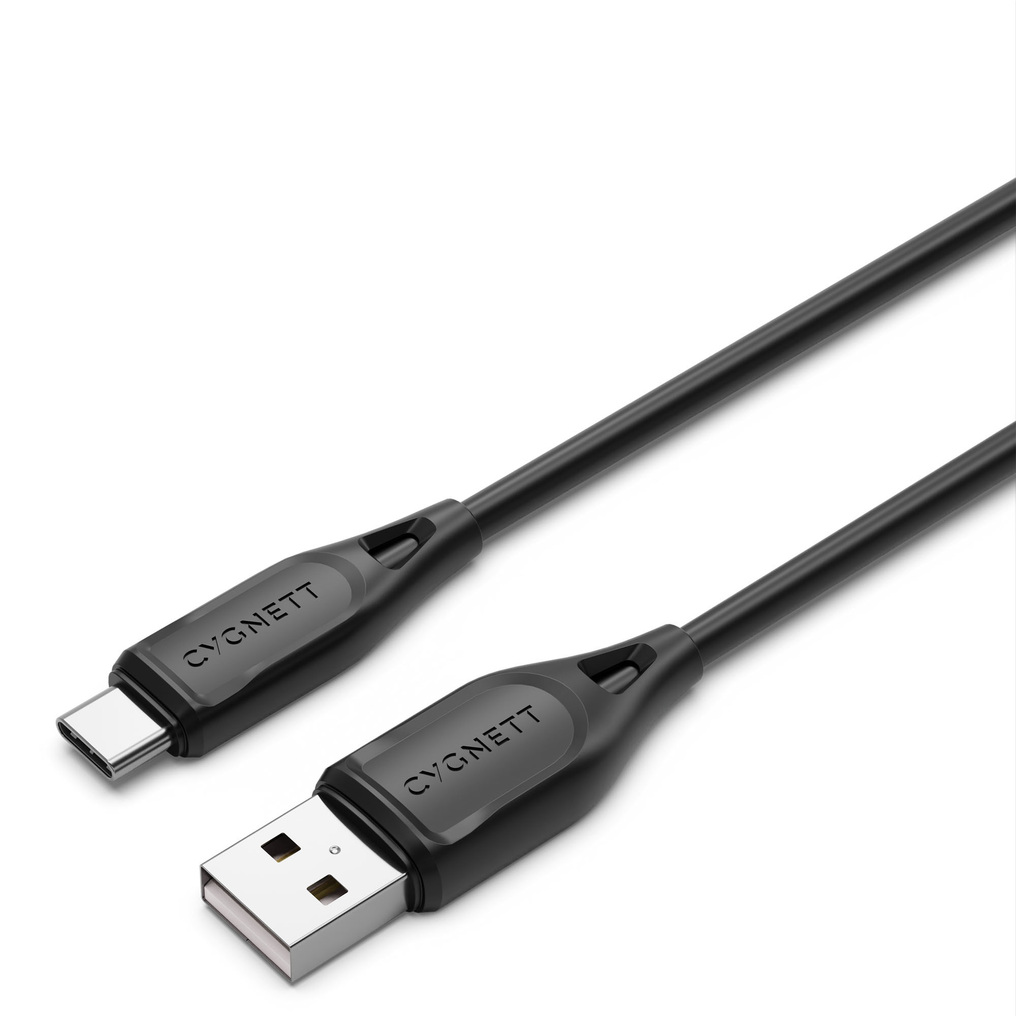 Cygnett Essentials USB-C To USB-A Cable 2m - Black CY4689PCUSA