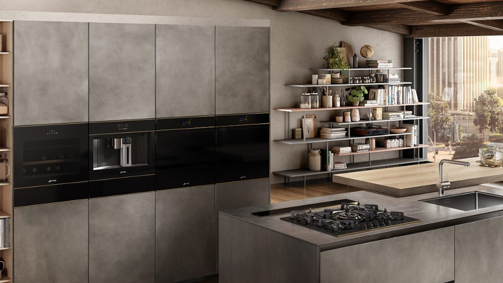 Smeg 60cm Linea Pyrolytic Oven Silver SOPA6102TS. Buy Online with