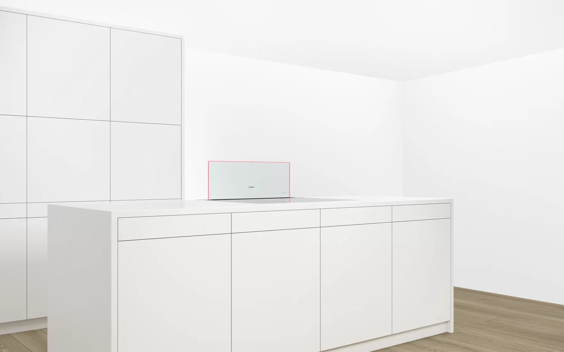 Bosch Series 8 Downdraft Ventilation 80 cm Clear Glass DDW88MM66 Buy