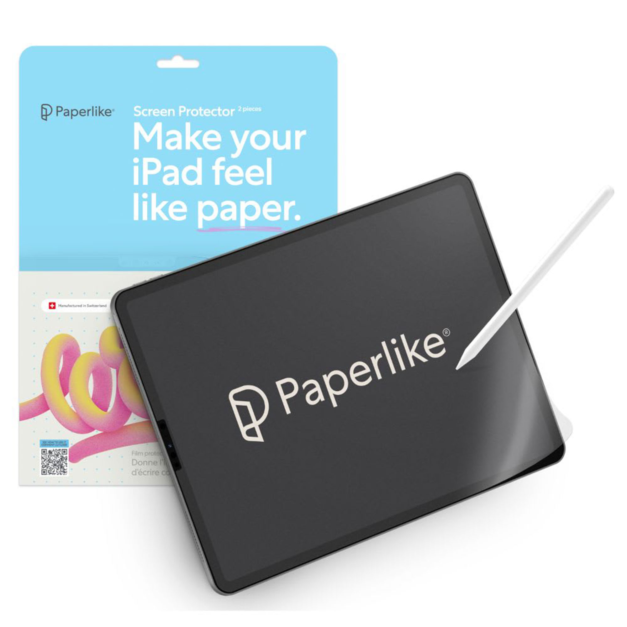 Paperlike Screen Protector (v2.1) for iPad Pro 11" (M4, 2024) (x2 Pack) PL2A-11-24
