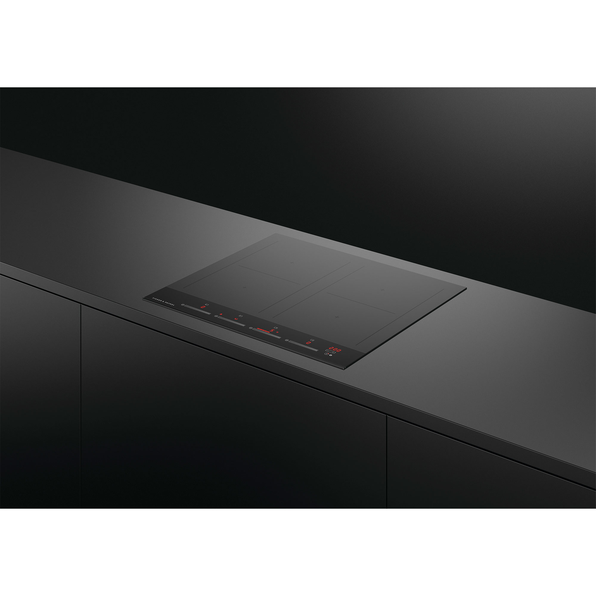 Fisher & Paykel 60cm 4 Zones Induction Cooktop Black Glass CI604DTB4