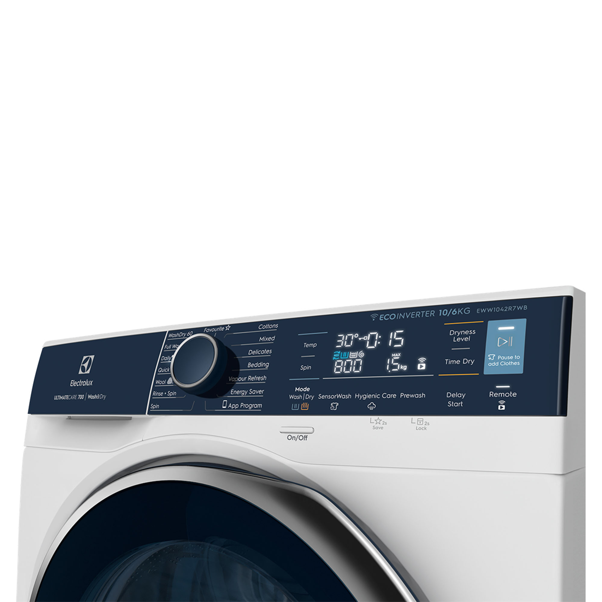 Electrolux 10kg/6kg UltimateCare 700 Front Load Washer Dryer Combo