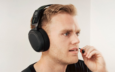 SteelSeries Arctis 7 Gaming Headset - Black 61505 - Buy Online with  Afterpay \u0026 ZipPay - Bing Lee