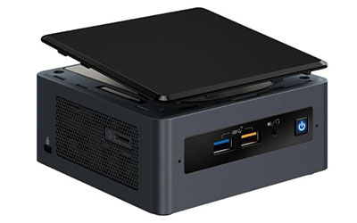 ミニPC intel NUC8i5BEH intel NUC8i5BEH A Mini PC Kit Assemble Kingston 4GB DDR4