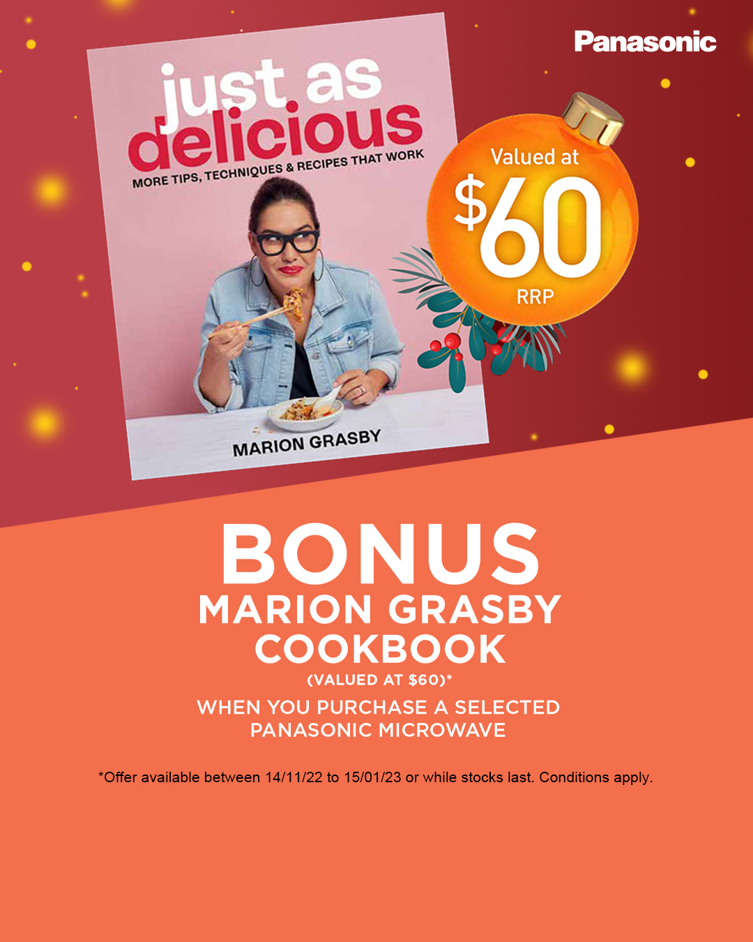 panasonic bonus tupperware