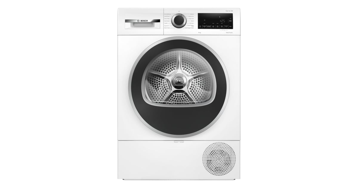 Bosch 9kg Series 6 Heat Pump Dryer White - Bing Lee