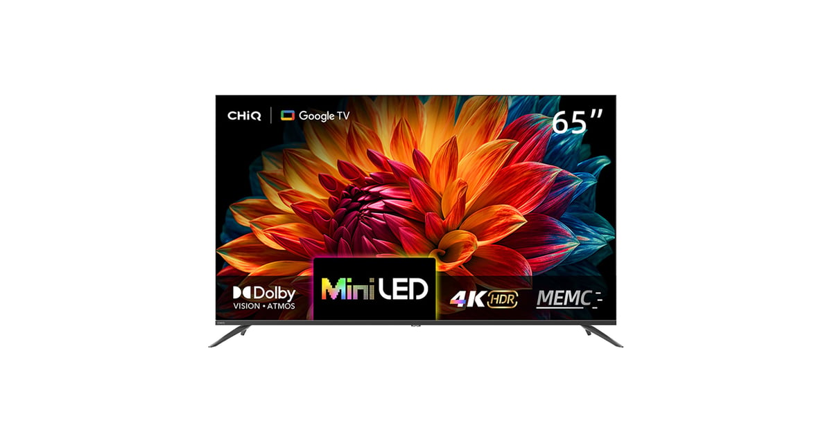 Chiq 65″ QD-Mini LED 144Hz Google TV - | Bing Lee - Bing Lee