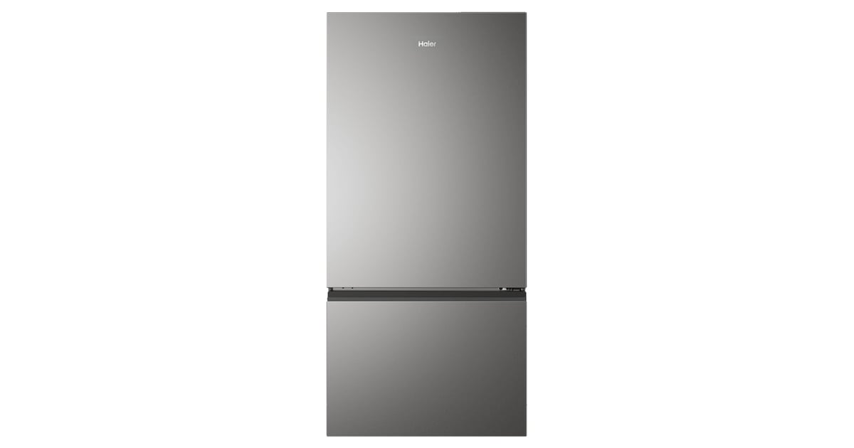 Haier 517L Bottom Mount Fridge Satina HRF510BS - Bing Lee