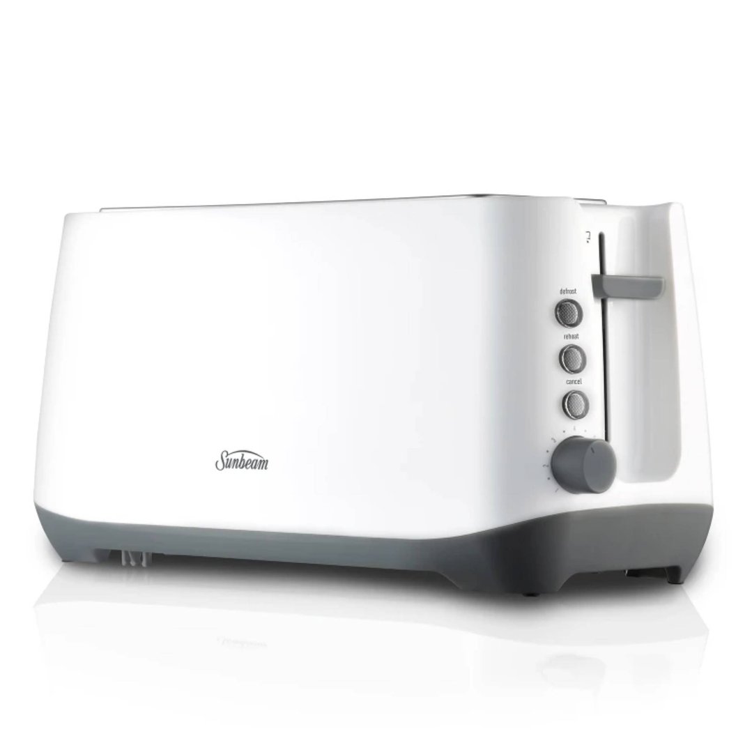 Sunbeam Rise Up 4 Slice Toaster White TAP0003WH