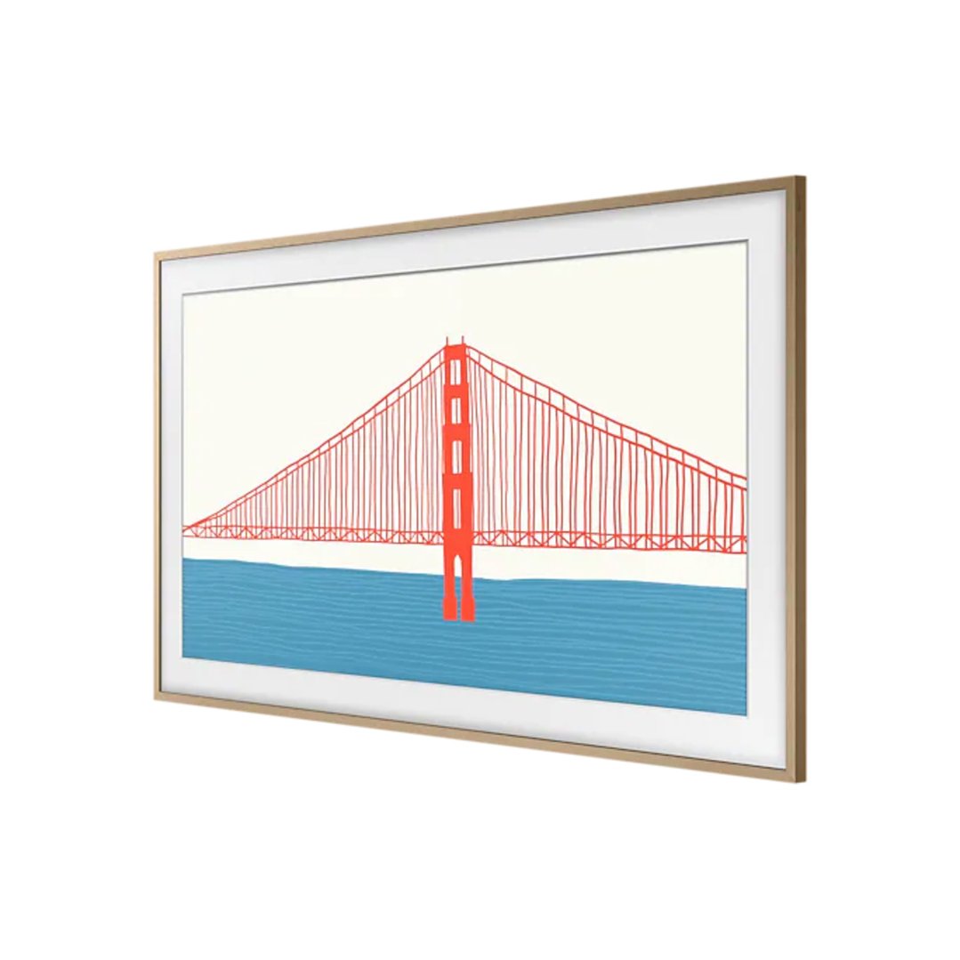 Samsung 65" Teak Customisable Modern Frame VG-SCFA65TKBRU