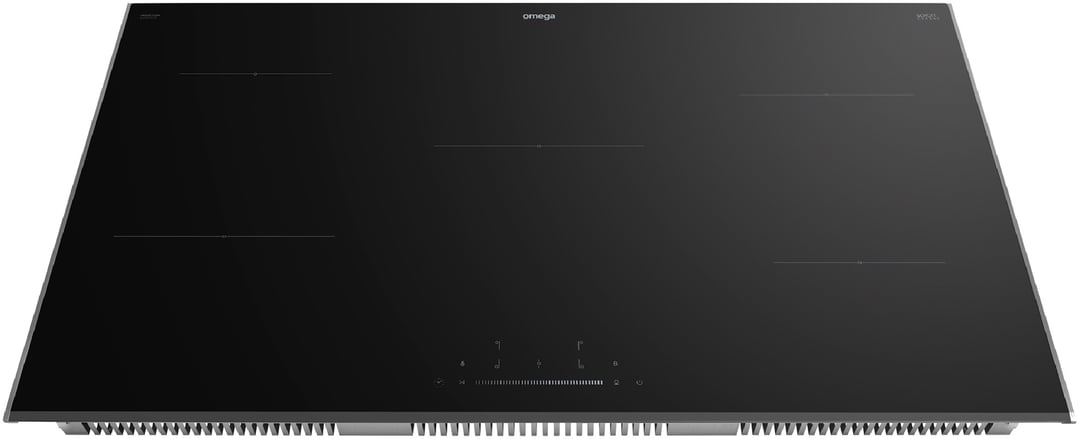 Omega 90cm 5 zone Induction Cooktop OCI905TZ