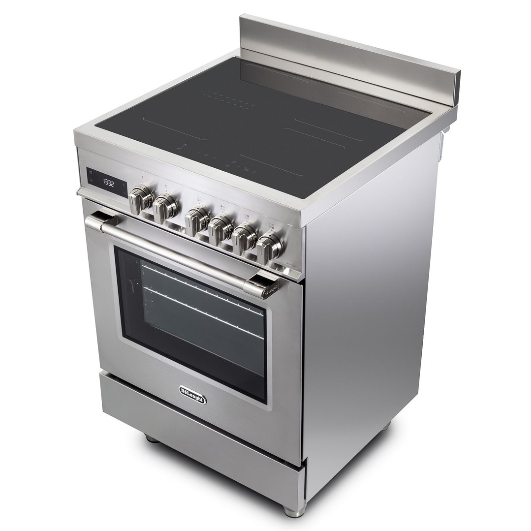 Delonghi 60cm Freestanding Deluxe Induction Cooker - Stainless Steel PRO66MXLIN