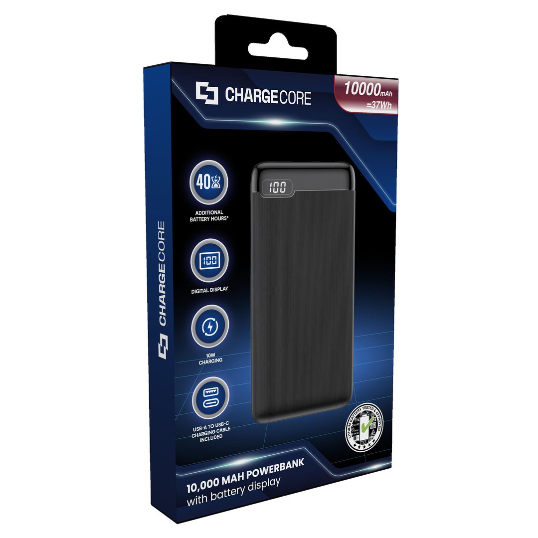 Chargecore 10,000 mAh Power Bank PB-CBD10K-327